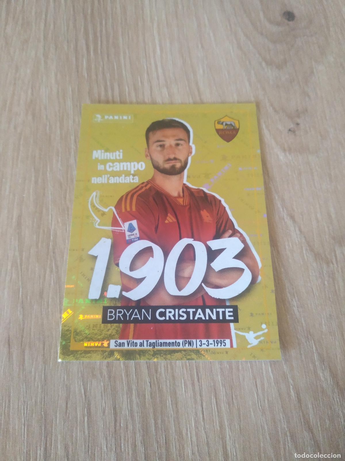 Fu&szlig;ball-Sticker: 394 BRYAN CRISTANTE ROMA CROMO FUTBOL PANINI LIGA ITALIA 23-24 CALCIATORI 2023-2024