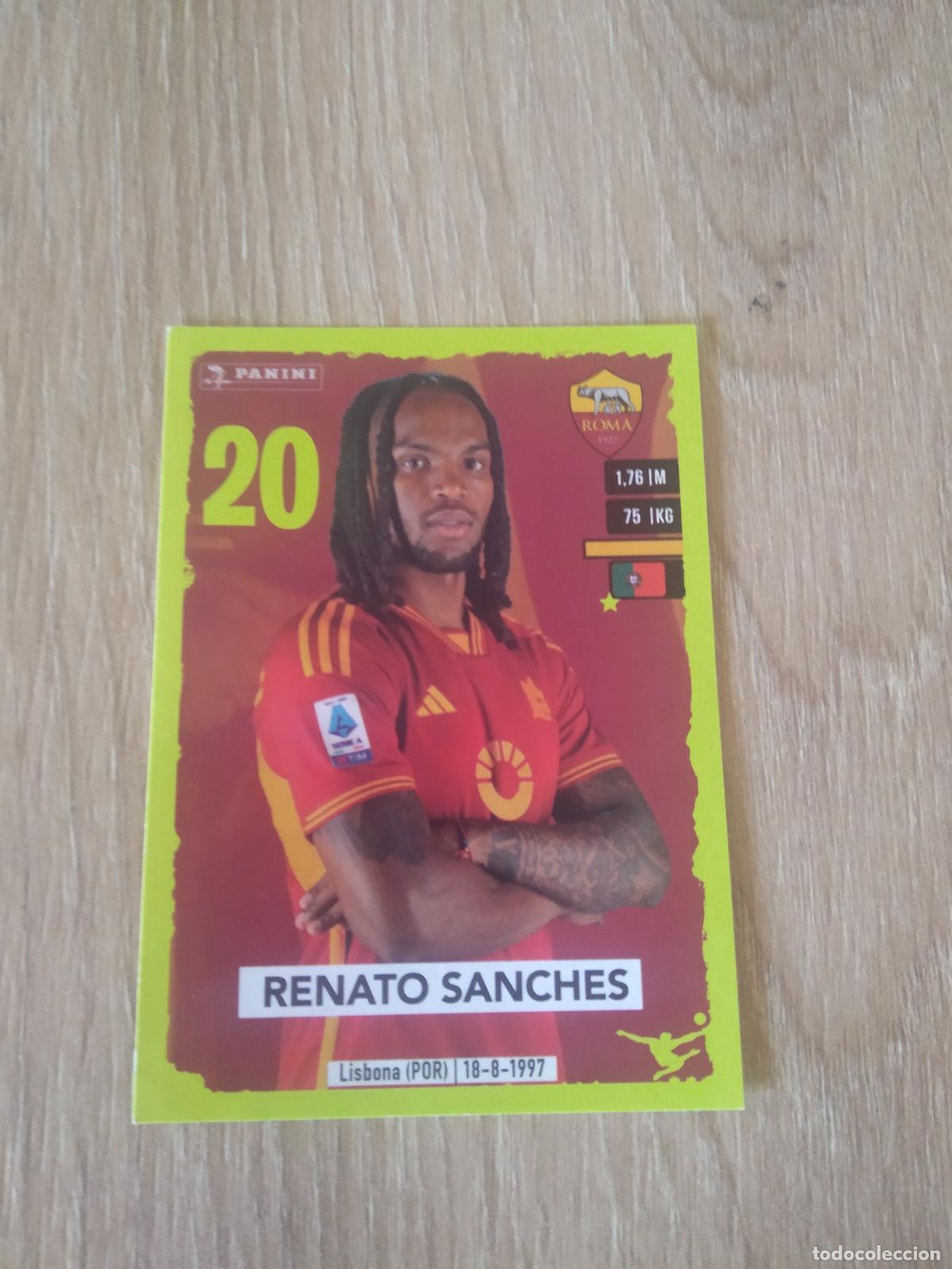 Fu&szlig;ball-Sticker: 397 RENATO SANCHES ROMA CROMO FUTBOL PANINI LIGA ITALIA 23-24 CALCIATORI 2023-2024