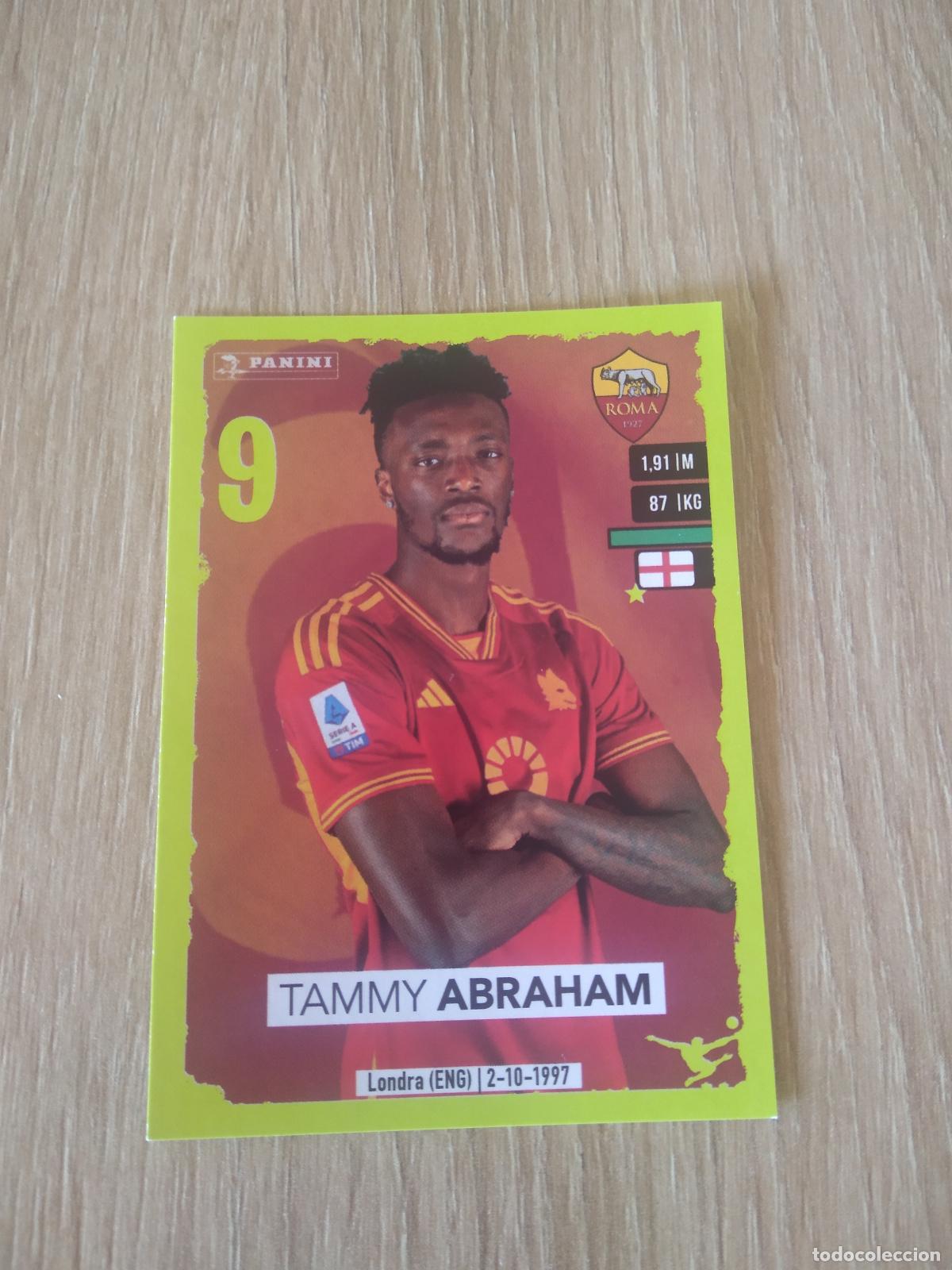 Fu&szlig;ball-Sticker: 398 TAMMY ABRAHAM ROMA CROMO FUTBOL PANINI LIGA ITALIA 23-24 CALCIATORI 2023-2024