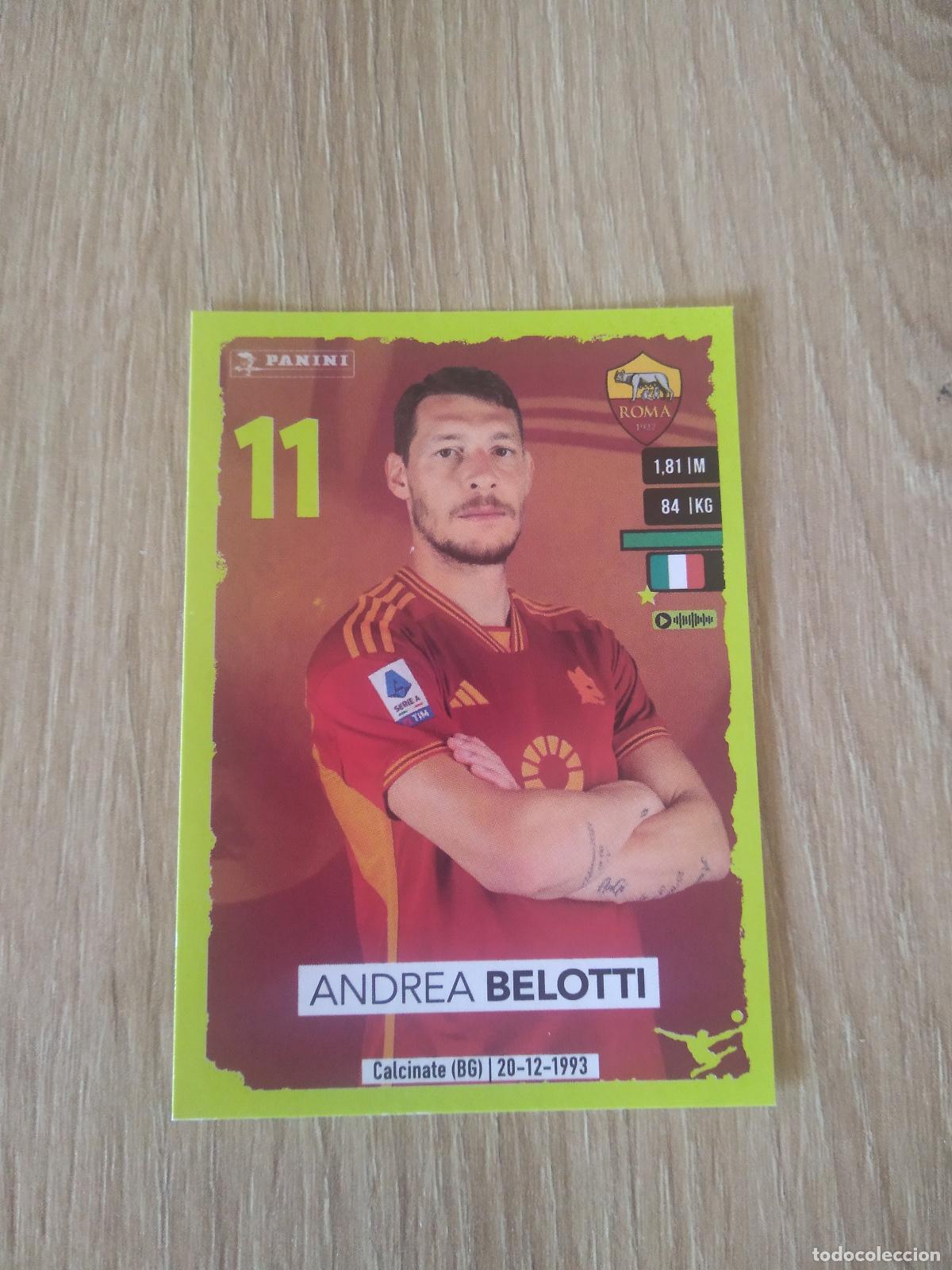 Fu&szlig;ball-Sticker: 399 ANDREA BELOTTI ROMA CROMO FUTBOL PANINI LIGA ITALIA 23-24 CALCIATORI 2023-2024