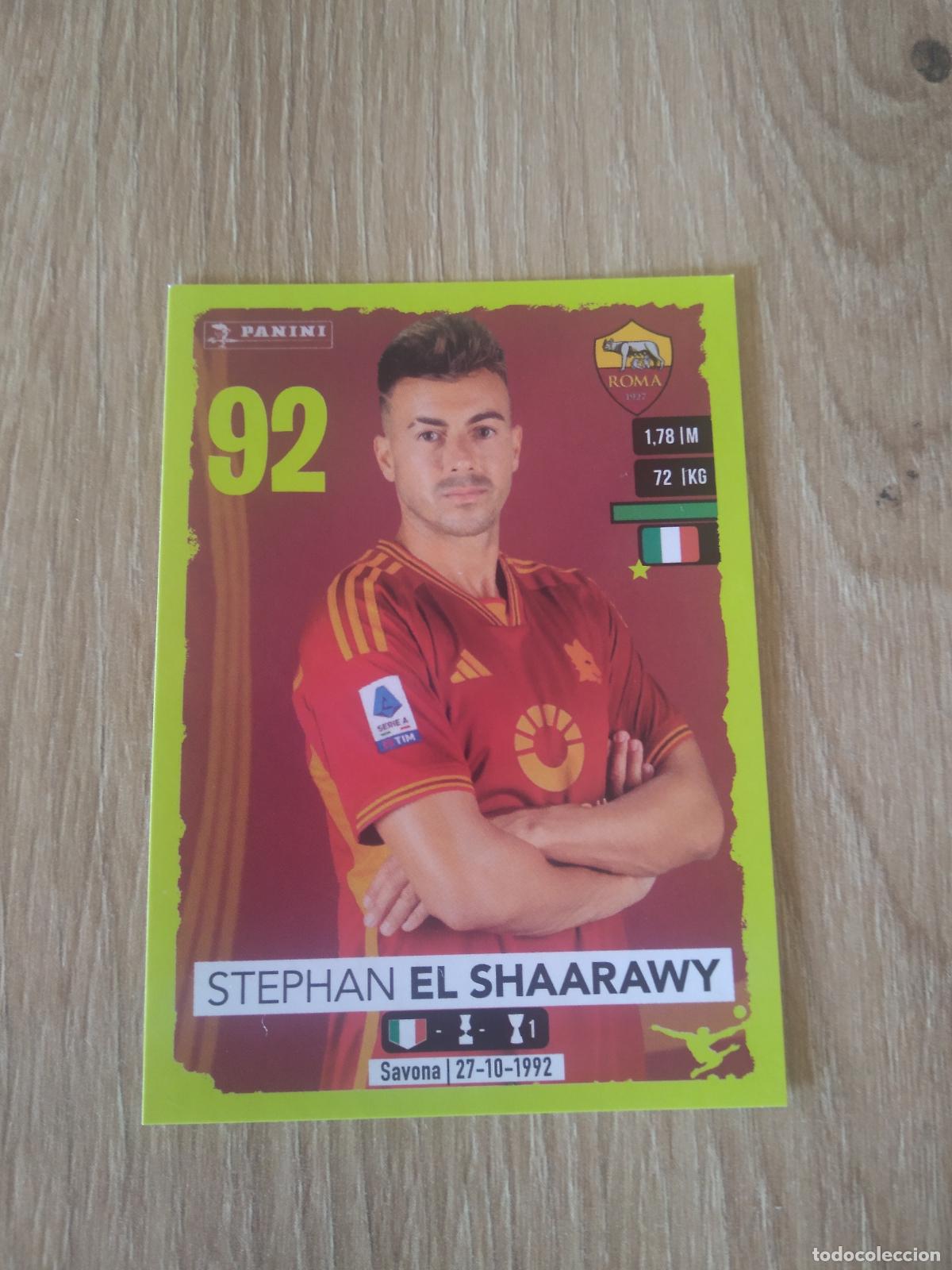 Fu&szlig;ball-Sticker: 401 EL SHAARAWY ROMA CROMO FUTBOL PANINI LIGA ITALIA 23-24 CALCIATORI 2023-2024