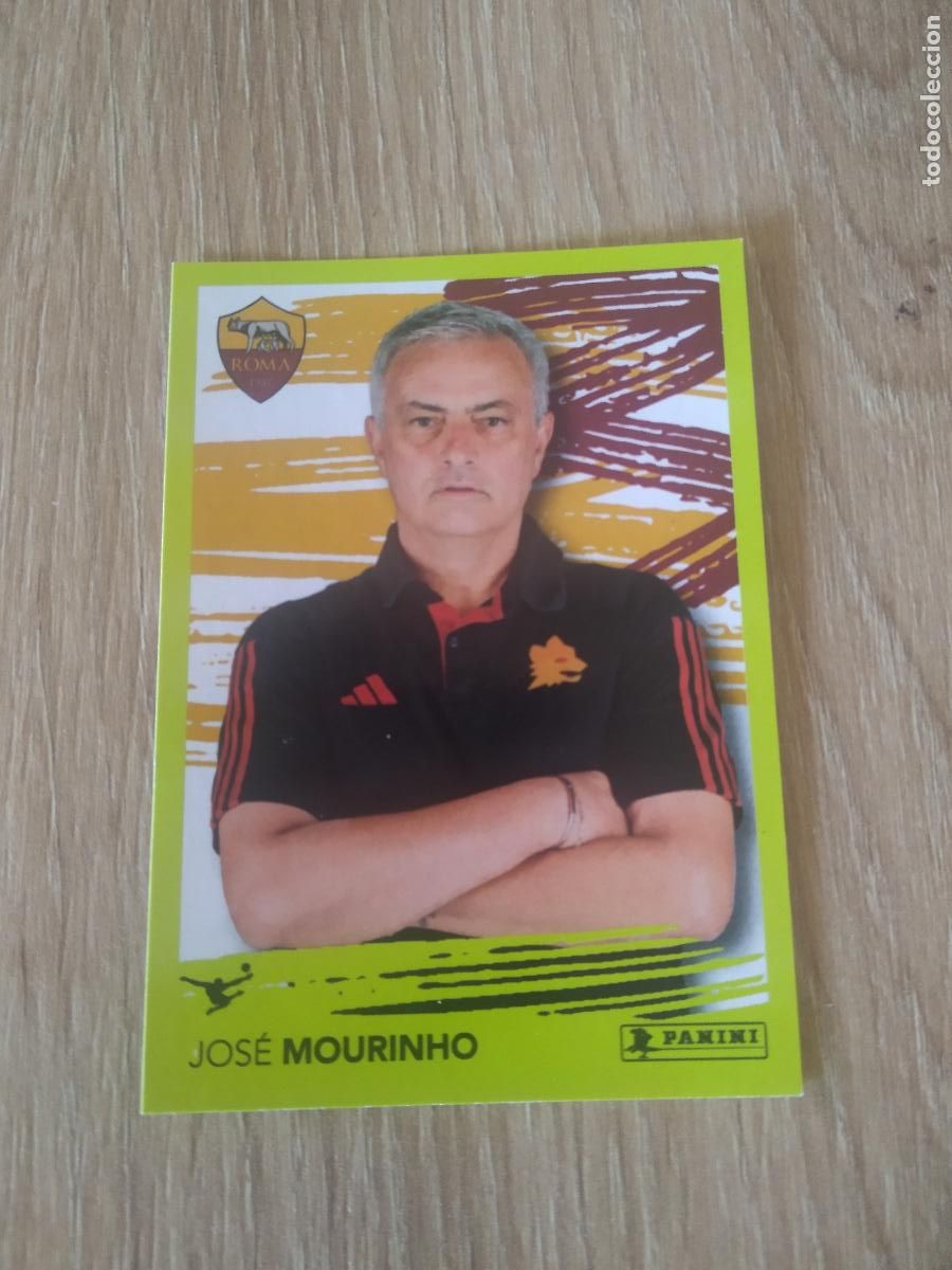Fu&szlig;ball-Sticker: 403 JOSE MOURINHO ROMA CROMO FUTBOL PANINI LIGA ITALIA 23-24 CALCIATORI 2023-2024