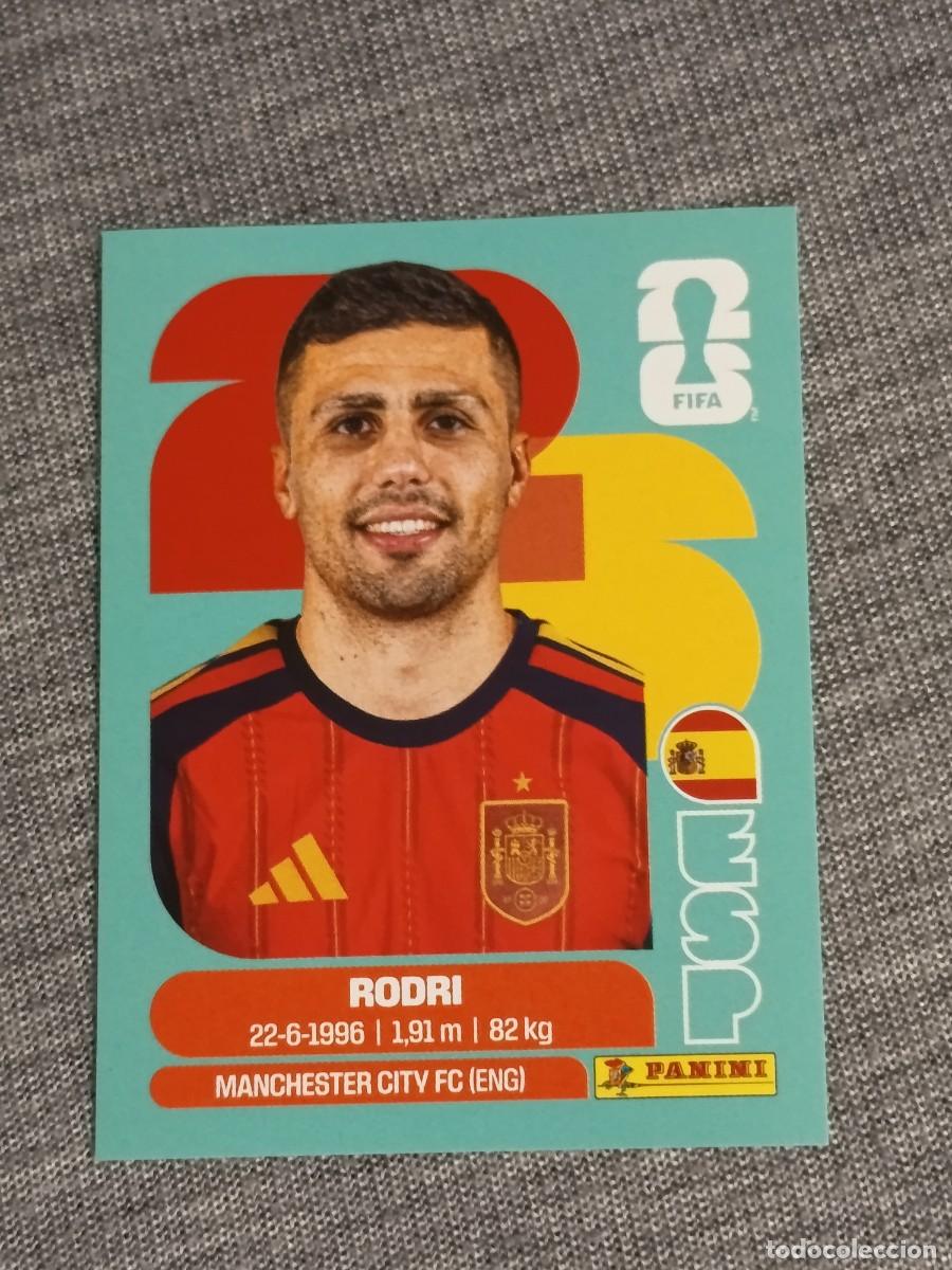 Cromos de f&uacute;tbol: RODRI ESP 10 STICKER MUNDIAL 2026 PANINI FIFA WORLD CUP NUEVO