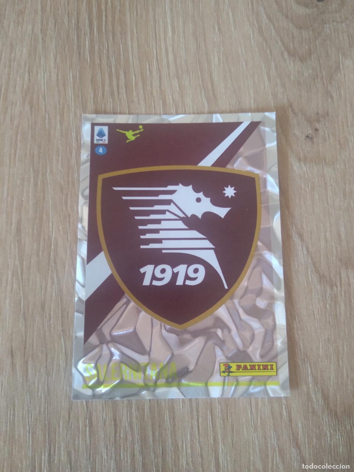 Cromos de Futebol: 406 ESCUDO SALERNITANA CROMO FUTBOL PANINI LIGA ITALIA 23-24 CALCIATORI 2023-2024