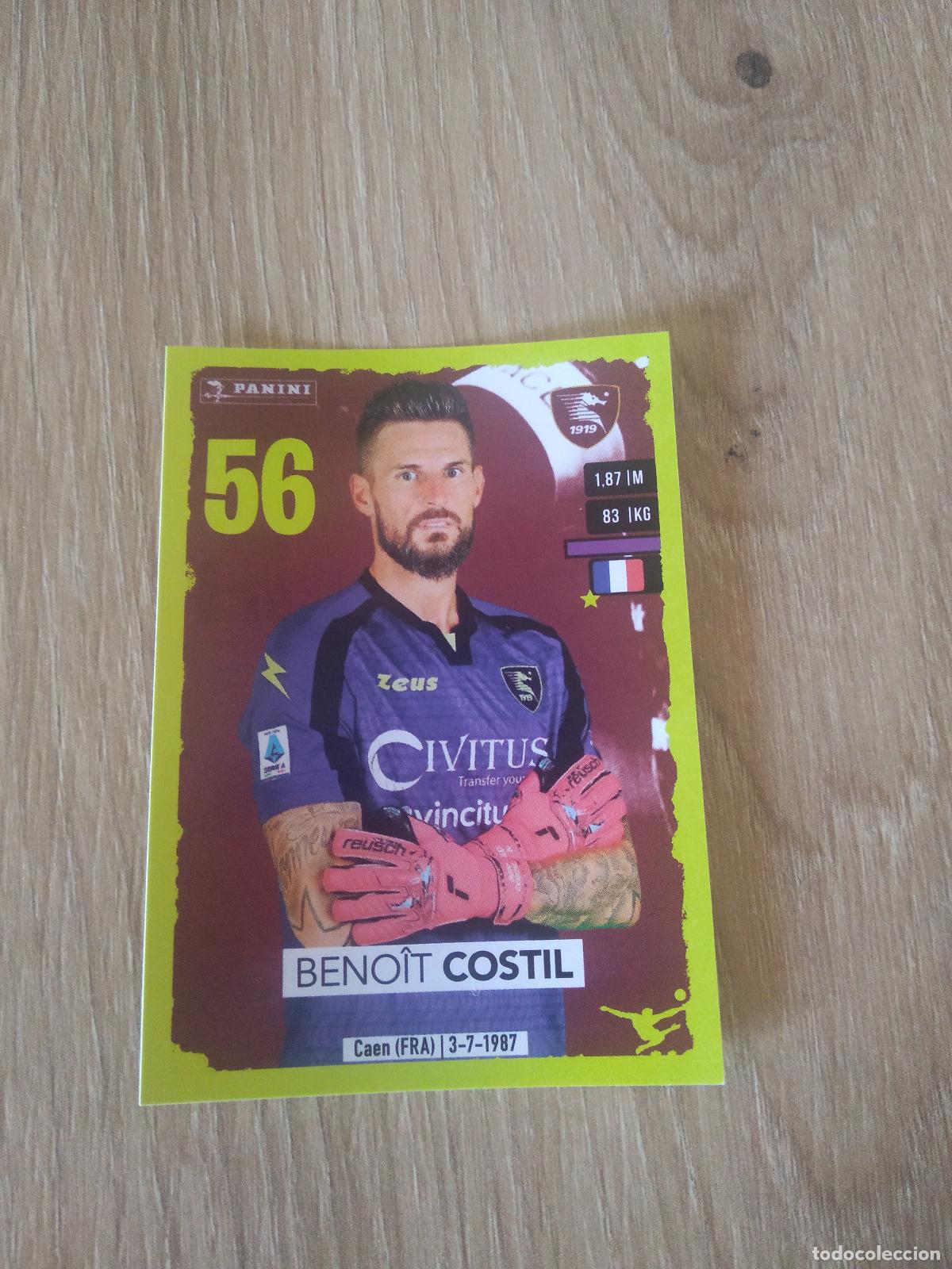 Cromos de Futebol: 408 BENOIT COSTIL SALERNITANA CROMO FUTBOL PANINI LIGA ITALIA 23-24 CALCIATORI 2023-2024
