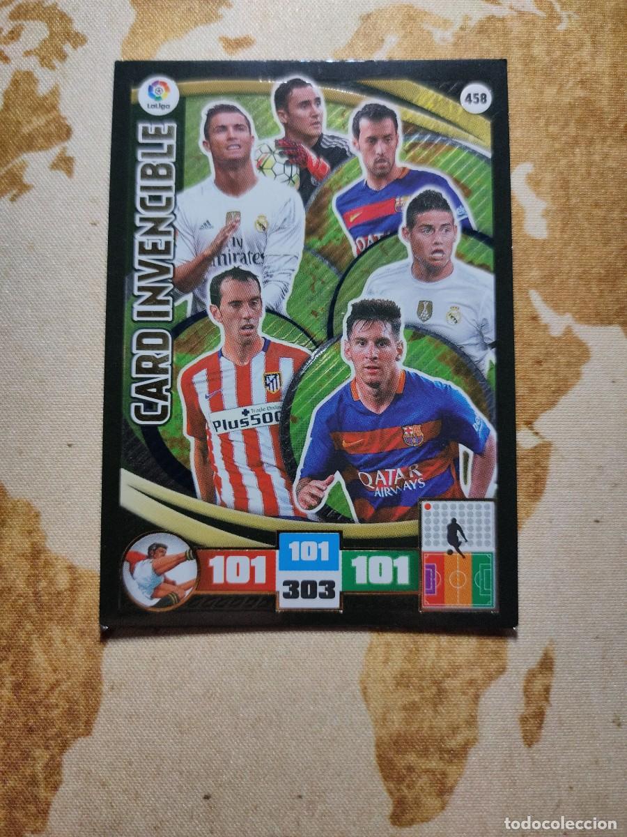 Fu&szlig;ball-Sticker: CARD INVENCIBLE 458 Adrenalyn 2015-16 15 16