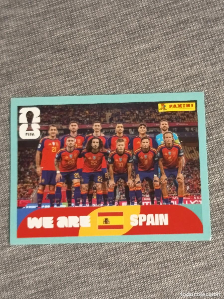 Cromos de f&uacute;tbol: ALINEACION ESPA&Ntilde;A ESP 13 STICKER MUNDIAL 2026 PANINI FIFA WORLD CUP NUEVO