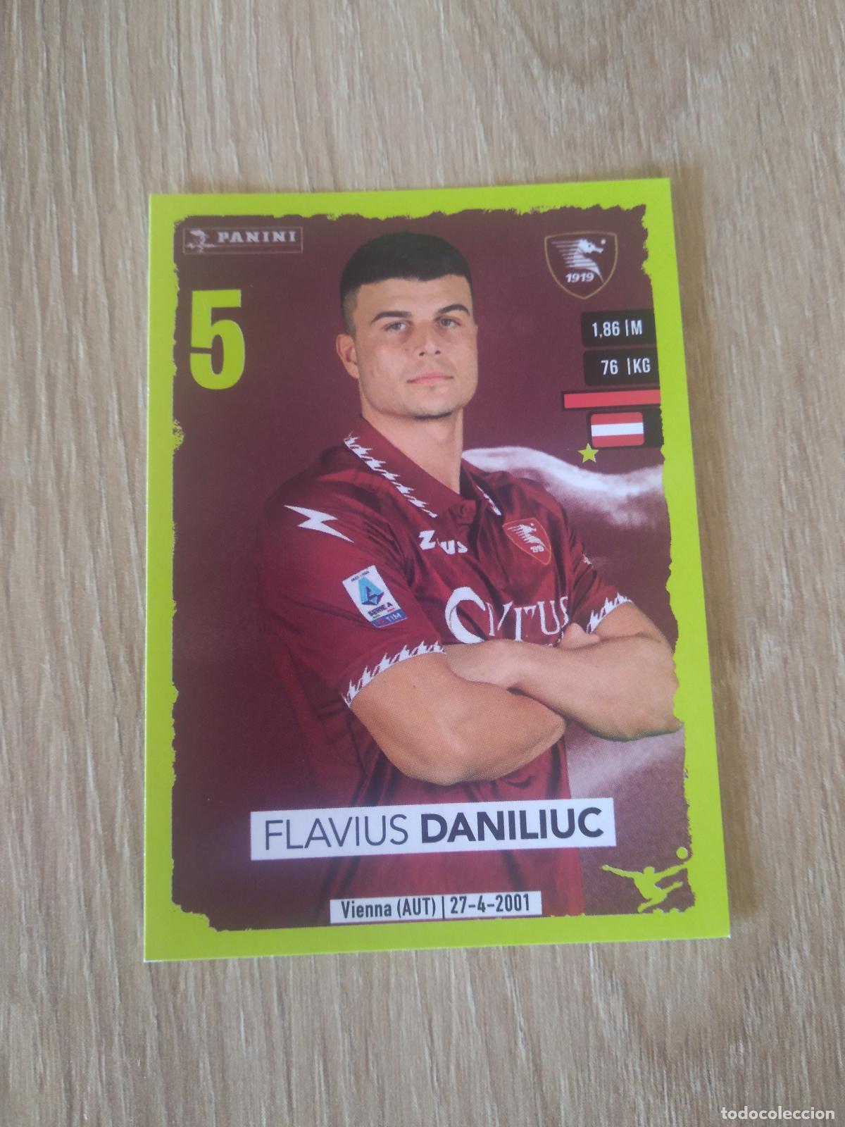 Cromos de f&uacute;tbol: 410 FLAVIUS DANILIUC SALERNITANA CROMO FUTBOL PANINI LIGA ITALIA 23-24 CALCIATORI 2023-2024