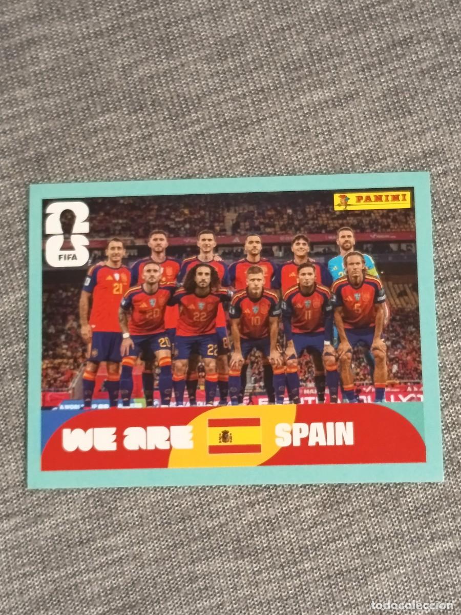Cromos de f&uacute;tbol: ALINEACION ESPA&Ntilde;A ESP 13 STICKER MUNDIAL 2026 PANINI FIFA WORLD CUP NUEVO