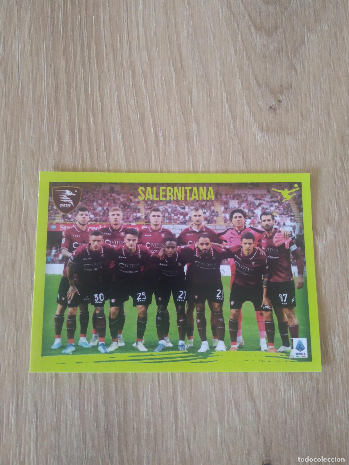 Cromos de f&uacute;tbol: 415 EQUIPO PLANTILLA SALERNITANA CROMO FUTBOL PANINI LIGA ITALIA 23-24 CALCIATORI 2023-2024