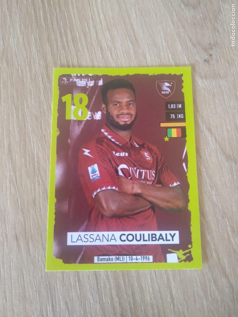 Cromos de f&uacute;tbol: 419 LASSANA COULIBALY SALERNITANA CROMO FUTBOL PANINI LIGA ITALIA 23-24 CALCIATORI 2023-2024