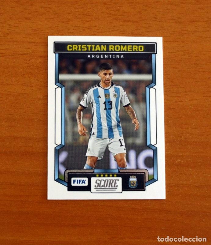 Cromos de f&uacute;tbol: Argentina - N&ordm; 3 Cristian Romero - Panini 2023-2024-23-24 Score FIFA Soccer