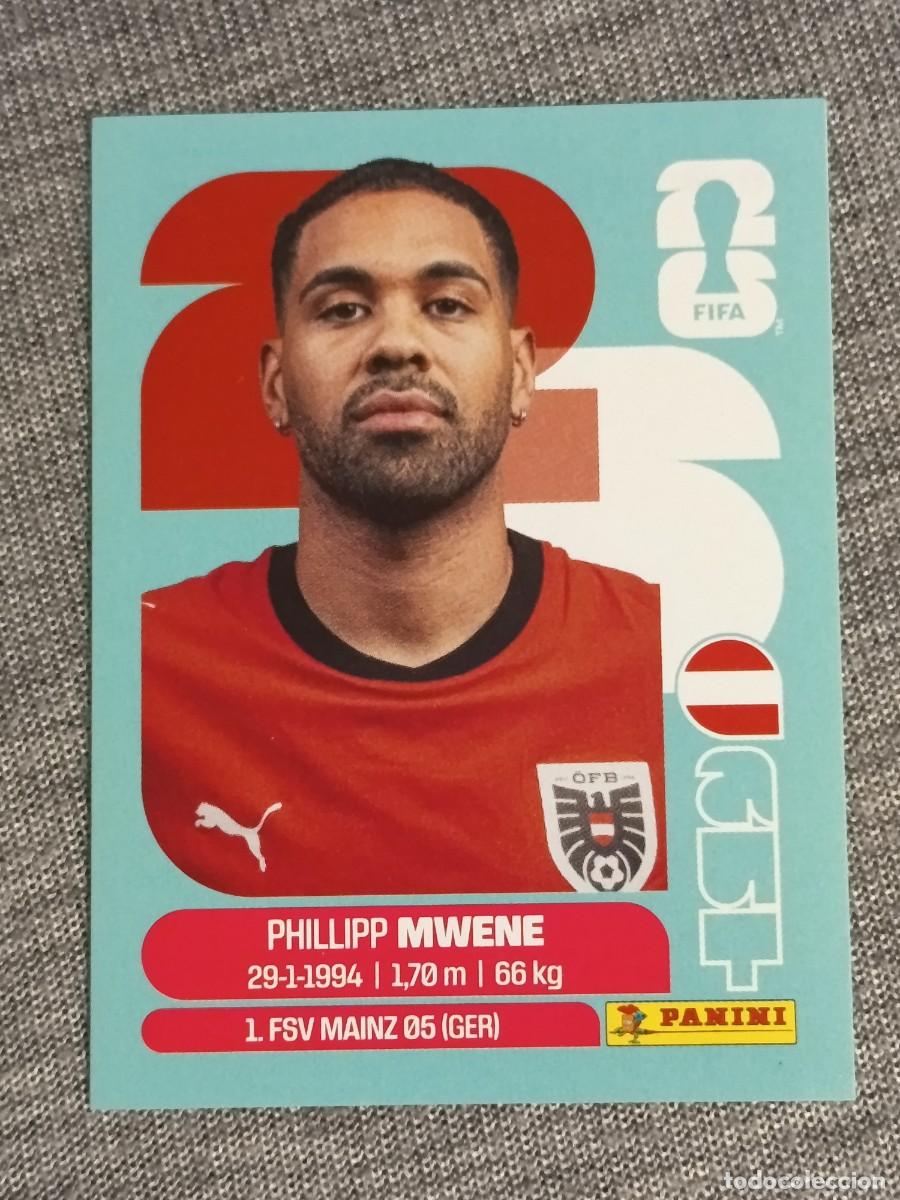 Cromos de f&uacute;tbol: MWENE AUT 8 STICKER MUNDIAL 2026 PANINI FIFA WORLD CUP NUEVO