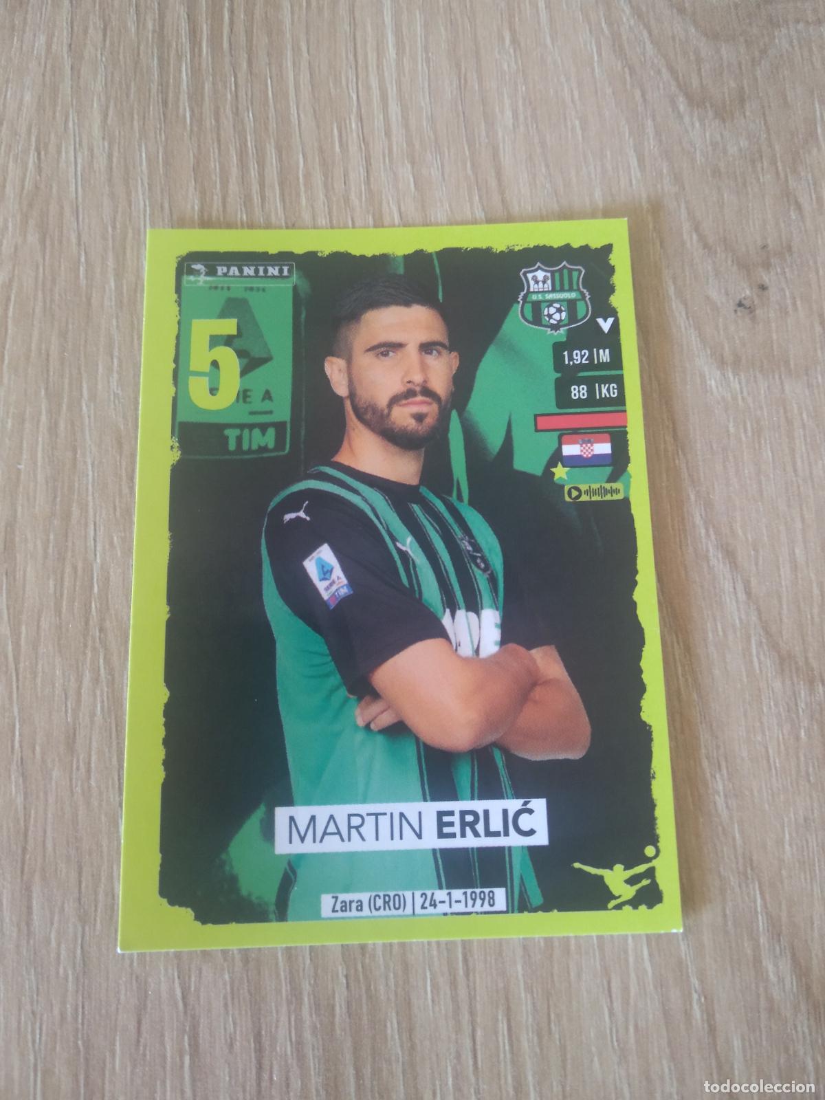 Cromos de f&uacute;tbol: 434 MARTIN ERLIC SASSUOLO CROMO FUTBOL PANINI LIGA ITALIA 23-24 CALCIATORI 2023-2024