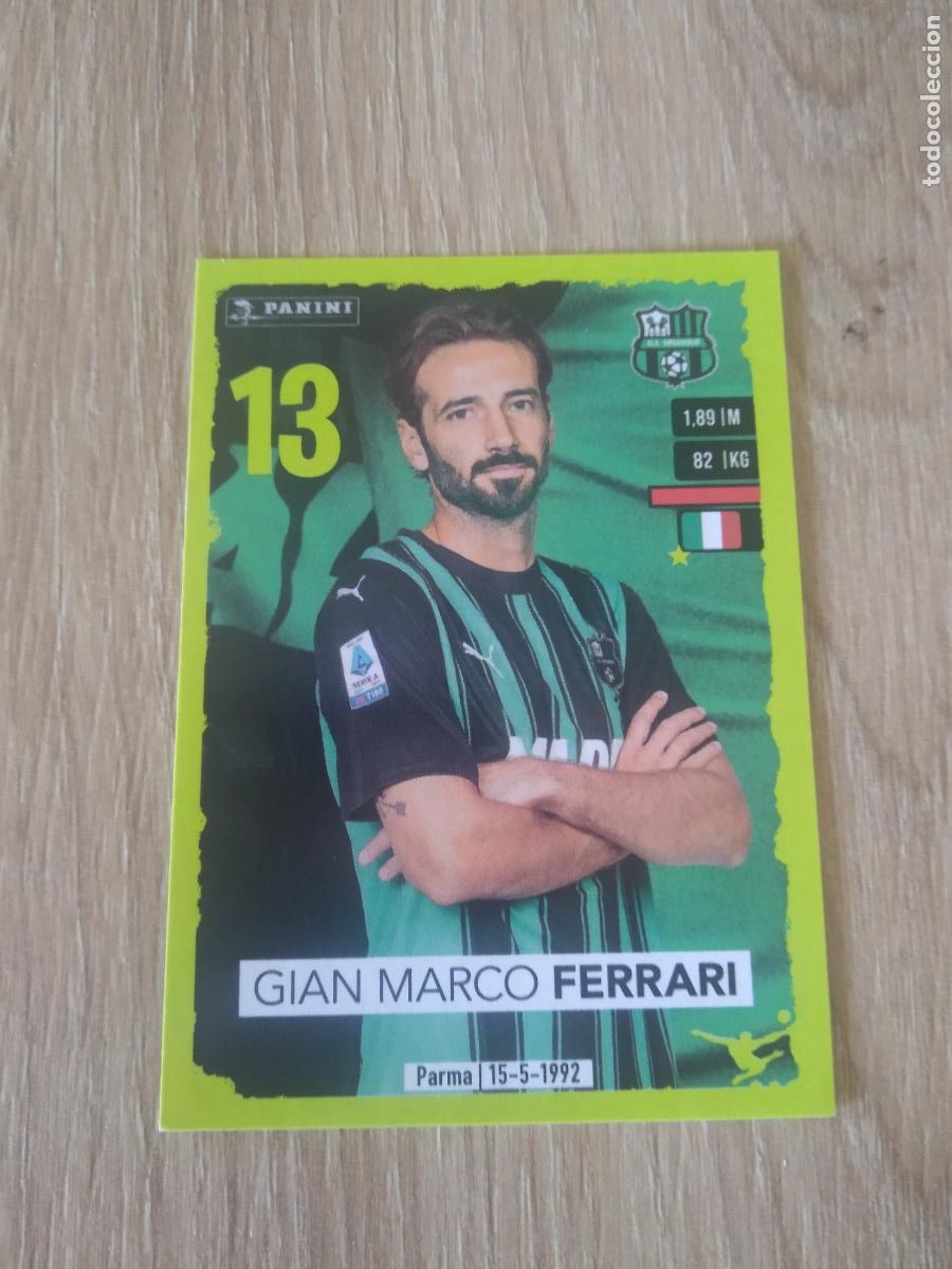 Cromos de f&uacute;tbol: 435 GIAN MARCO FERRARI SASSUOLO CROMO FUTBOL PANINI LIGA ITALIA 23-24 CALCIATORI 2023-2024
