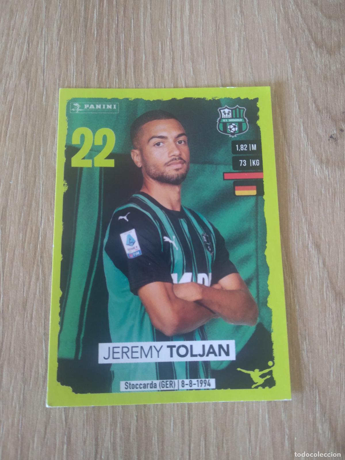 Cromos de f&uacute;tbol: 437 JEREMY TOLJAN SASSUOLO CROMO FUTBOL PANINI LIGA ITALIA 23-24 CALCIATORI 2023-2024