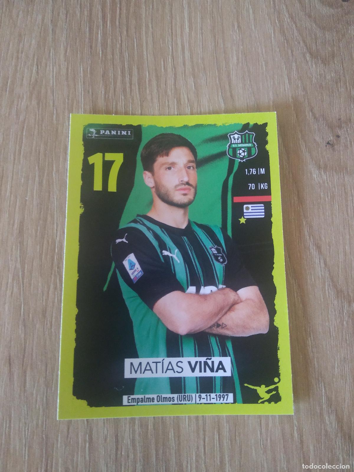 Cromos de f&uacute;tbol: 439 MATIAS VI&Ntilde;A SASSUOLO CROMO FUTBOL PANINI LIGA ITALIA 23-24 CALCIATORI 2023-2024