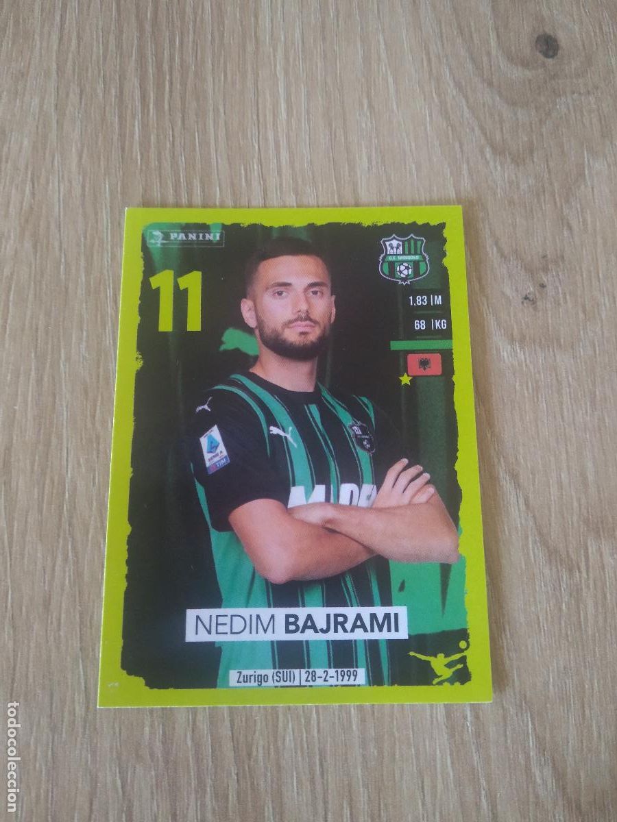 Cromos de f&uacute;tbol: 446 NEDIM BAJRAMI SASSUOLO CROMO FUTBOL PANINI LIGA ITALIA 23-24 CALCIATORI 2023-2024