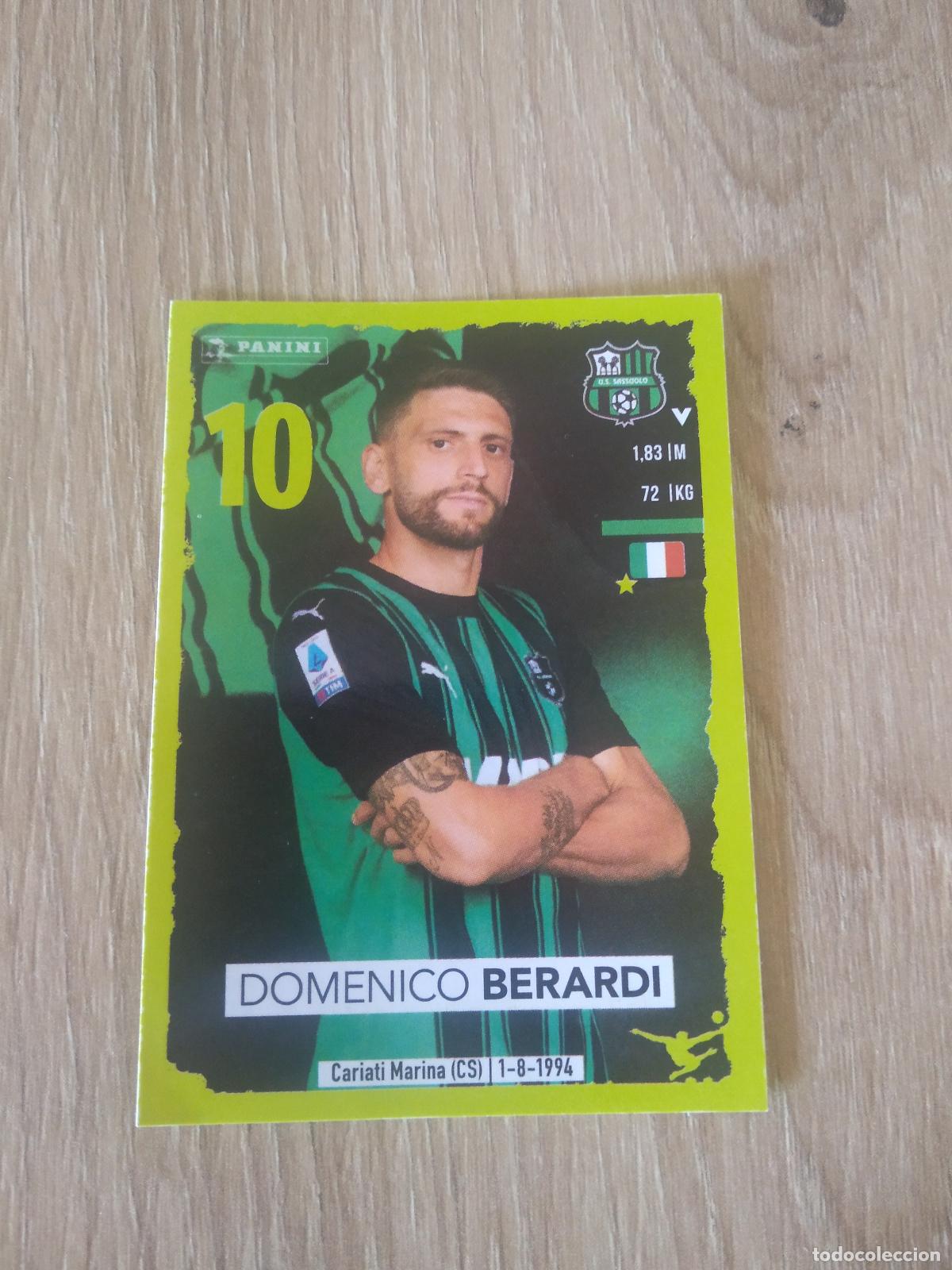 Cromos de f&uacute;tbol: 447 DOMENICO BERARDI SASSUOLO CROMO FUTBOL PANINI LIGA ITALIA 23-24 CALCIATORI 2023-2024