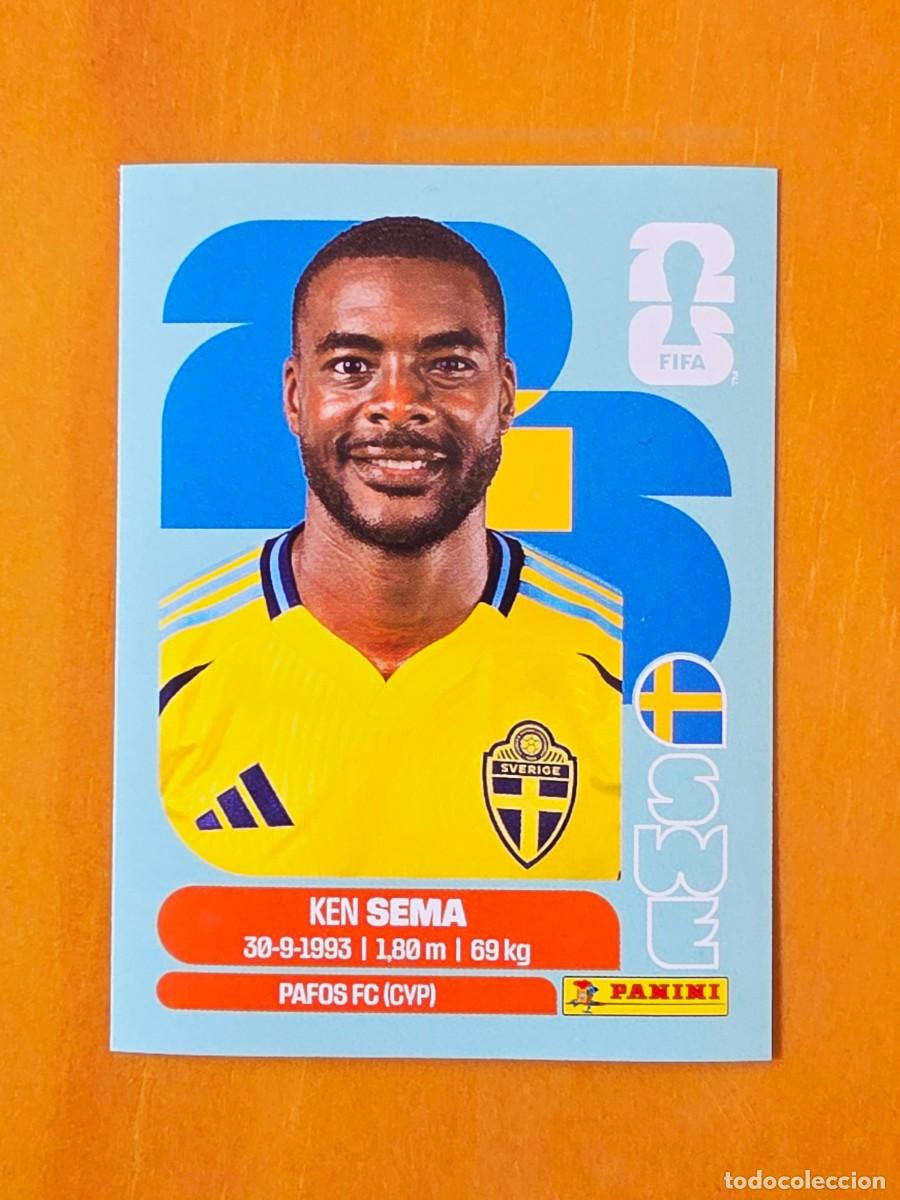 Cromos de f&uacute;tbol: SWE 15 Ken Sema, Suecia, Panini FIFA World Cup Mundial 2026 Sticker
