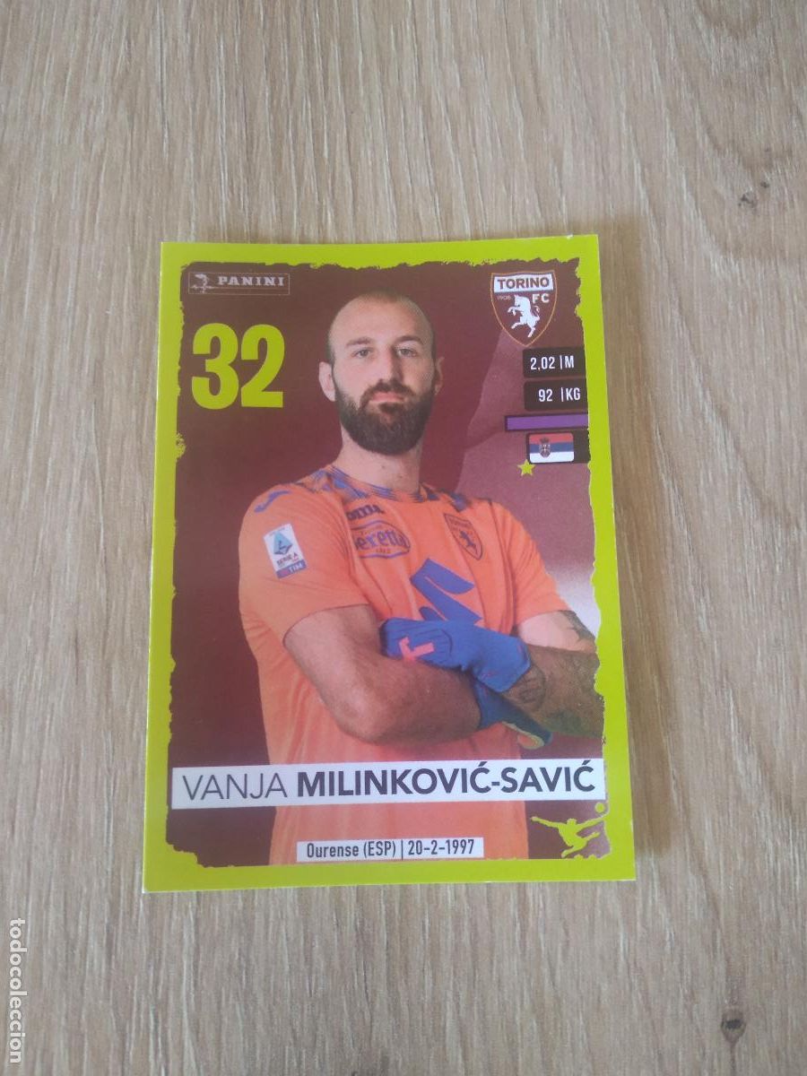 Cromos de f&uacute;tbol: 457 MILINKOVIC-SAVIC TORINO CROMO FUTBOL PANINI LIGA ITALIA 23-24 CALCIATORI 2023-2024