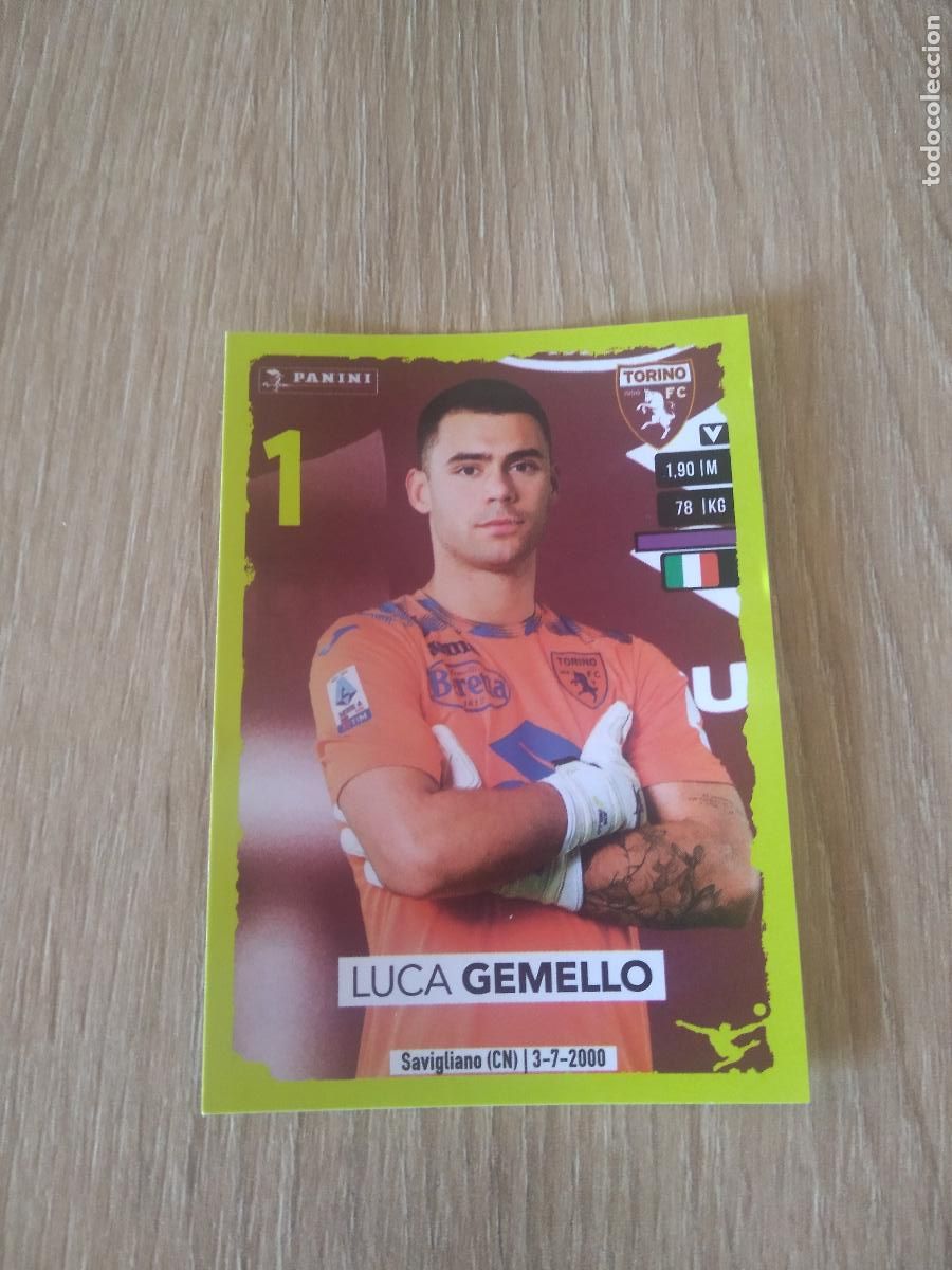 Cromos de f&uacute;tbol: 458 LUCA GEMELLO TORINO CROMO FUTBOL PANINI LIGA ITALIA 23-24 CALCIATORI 2023-2024