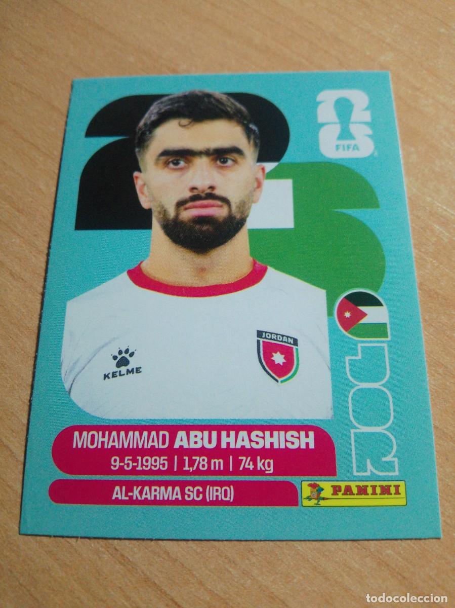 Football Stickers: JOR 4 ABU HASHISH , JORDANIA MUNDIAL FIFA WORLD CUP 2026 26 PANINI STICKERS NUEVO