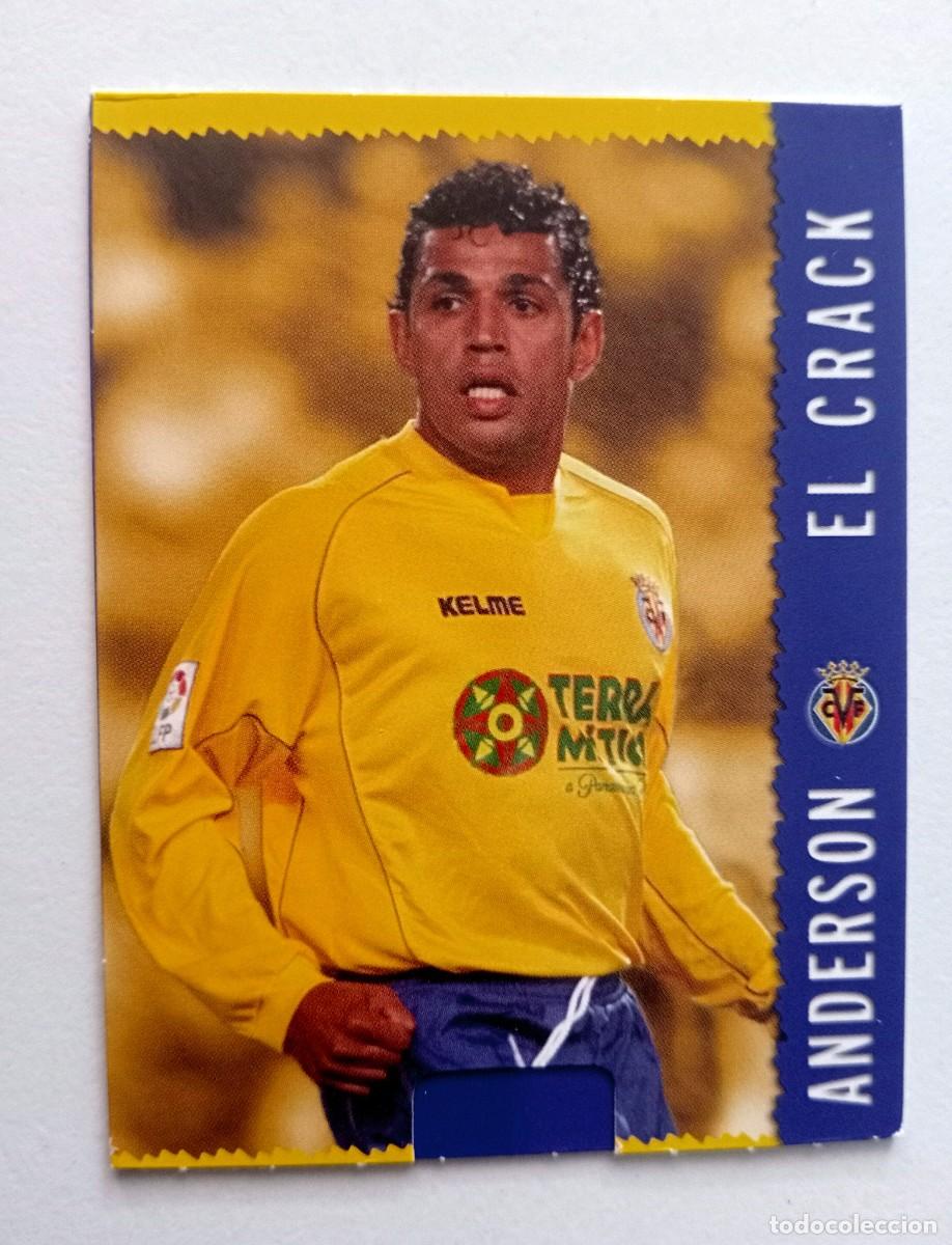 Cromos de f&uacute;tbol: CROMO FUTBOL VILLARREAL C.F. MUNDI CROMO 2004-2005: ANDERSON CRACK
