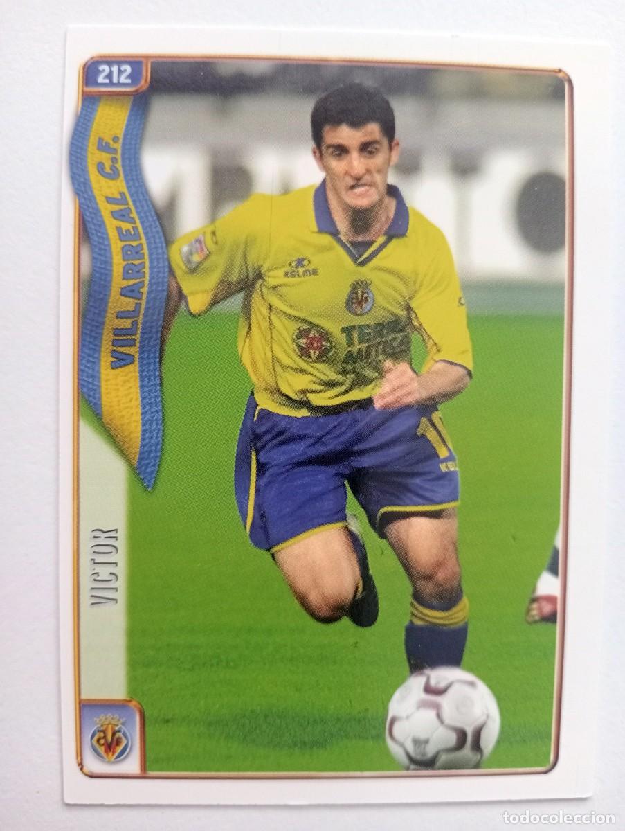 Cromos de f&uacute;tbol: CROMO FUTBOL VILLARREAL C.F. MUNDI CROMO 2004-2005: VICTOR
