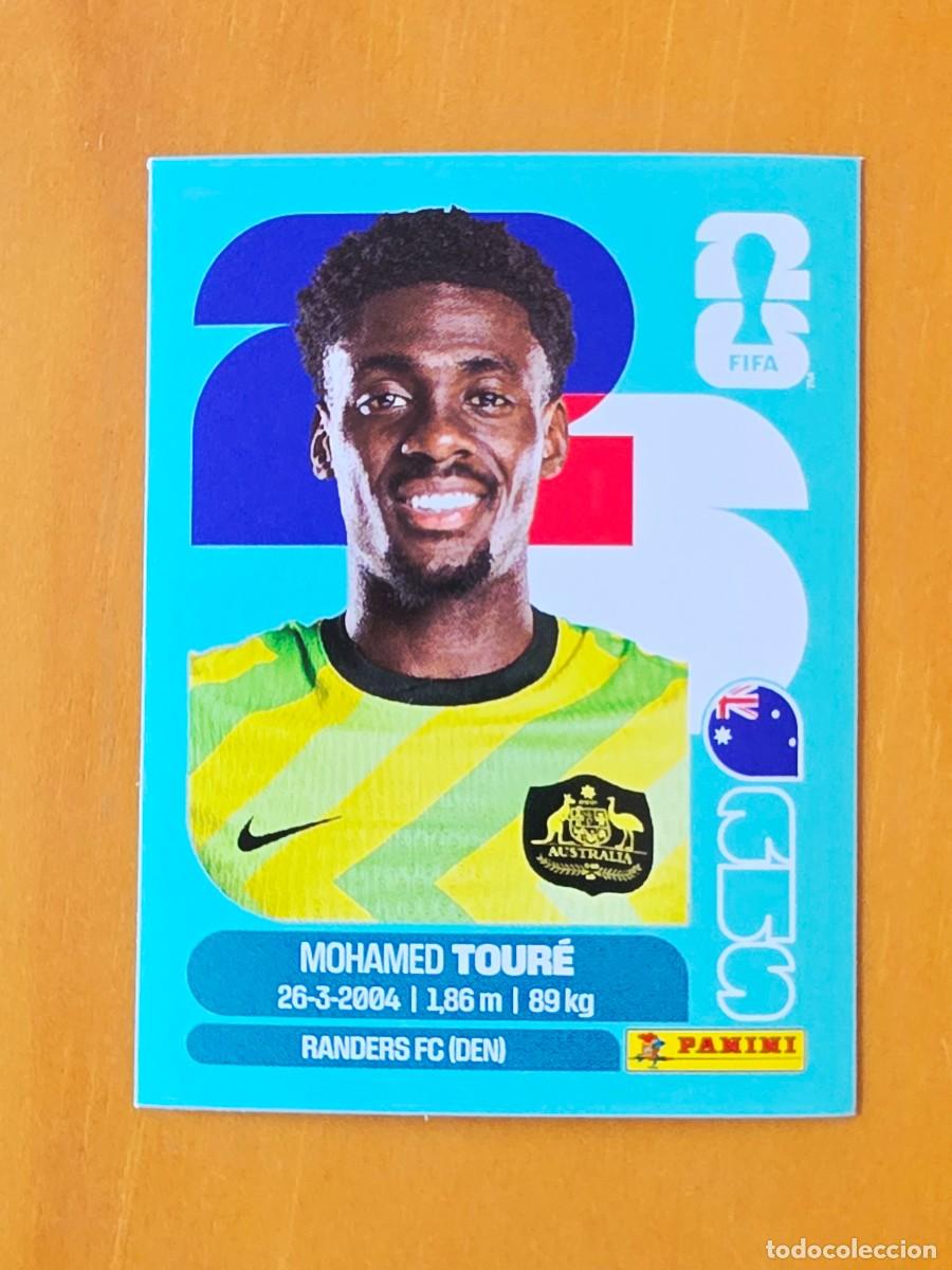 Cromos de f&uacute;tbol: AUS 20 Mohamed Tour&eacute;, Australia, Panini FIFA World Cup Mundial 2026 Sticker