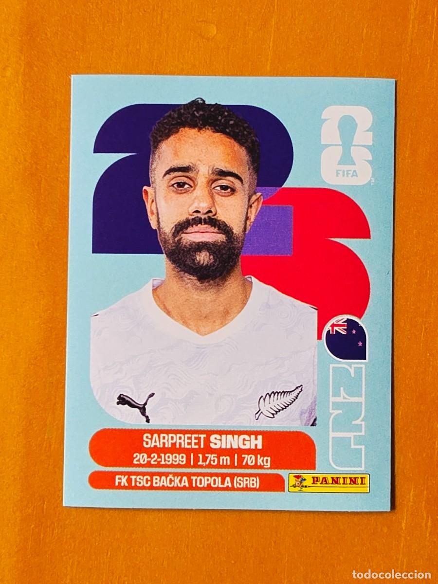 Cromos de f&uacute;tbol: NZL 11 Sarpreet Singh, Nueva Zelanda, Panini FIFA World Cup Mundial 2026 Sticker