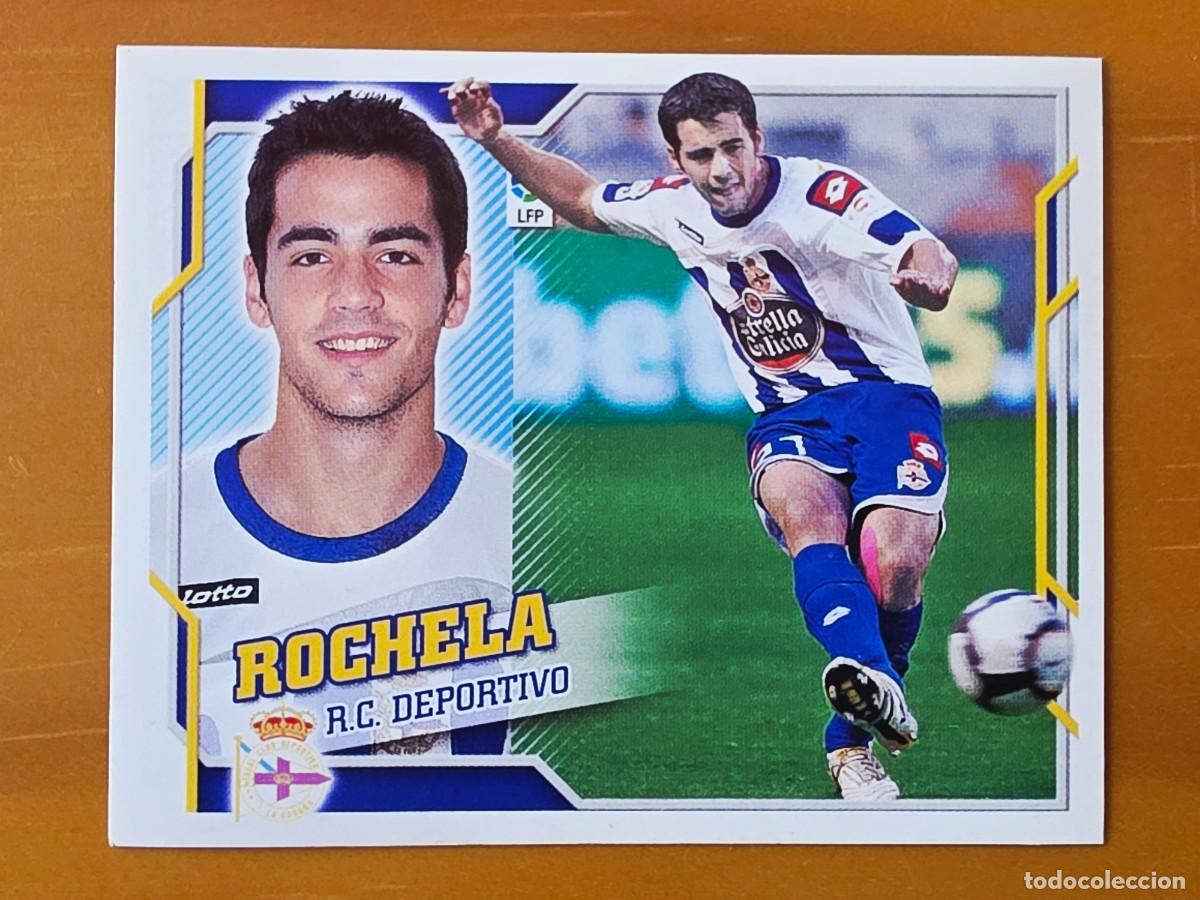 Cromos de f&uacute;tbol: 7 B Rochela, Deportivo de la Coru&ntilde;a, Panini Ediciones Liga Este 2010 2011 10 11