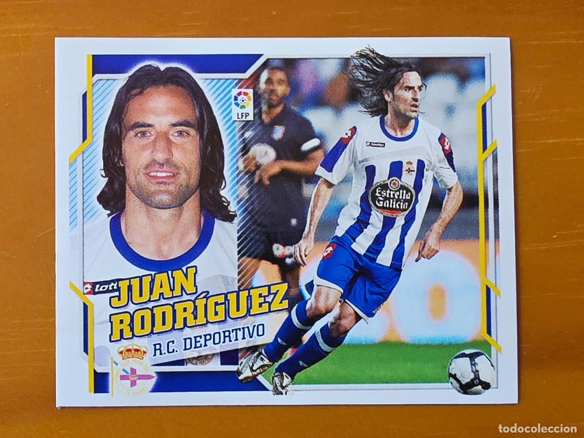 Cromos de f&uacute;tbol: 11 Juan Rodr&iacute;guez, Deportivo de la Coru&ntilde;a, Panini Ediciones Liga Este 2010 2011 10 11