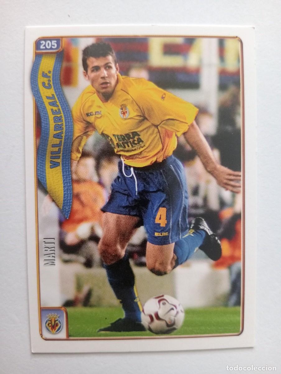 Cartes &agrave; collectionner de Football: CROMO FUTBOL VILLARREAL C.F. MUNDI CROMO 2004-2005: MARTI