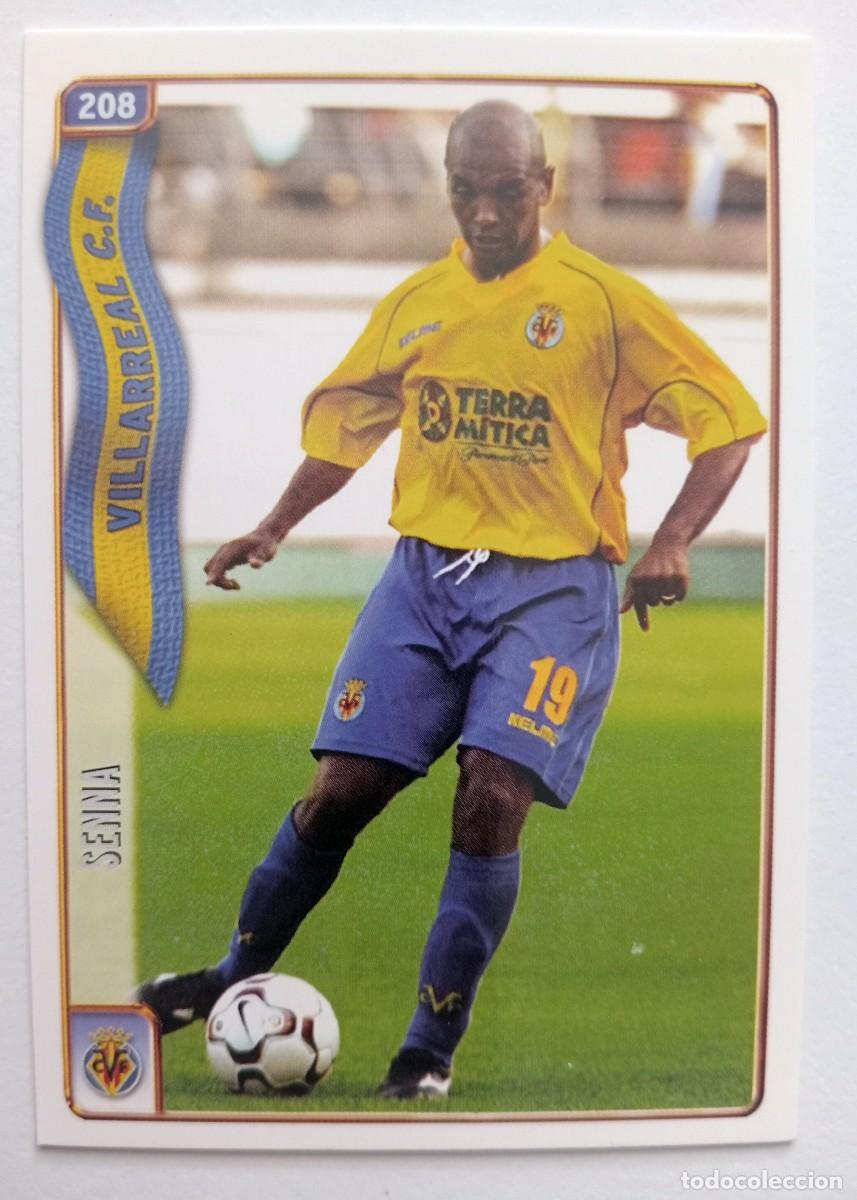 Figurine di Calcio: CROMO FUTBOL VILLARREAL C.F. MUNDI CROMO 2004-2005: MARCOS SENNA