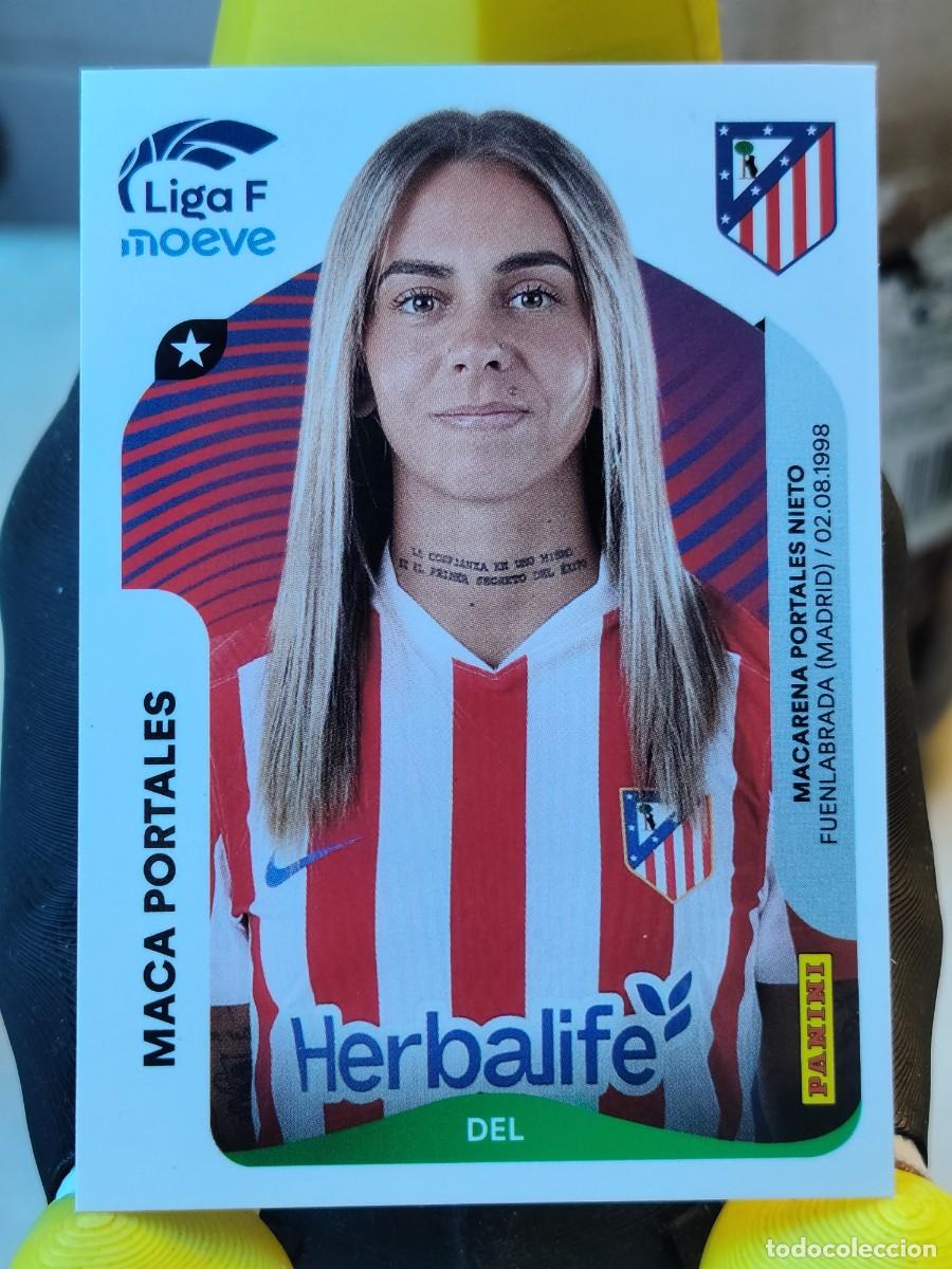 Cromos de f&uacute;tbol: Liga femenina 25/26 - Maca Portales - N&deg; 56 - Atl&eacute;tico