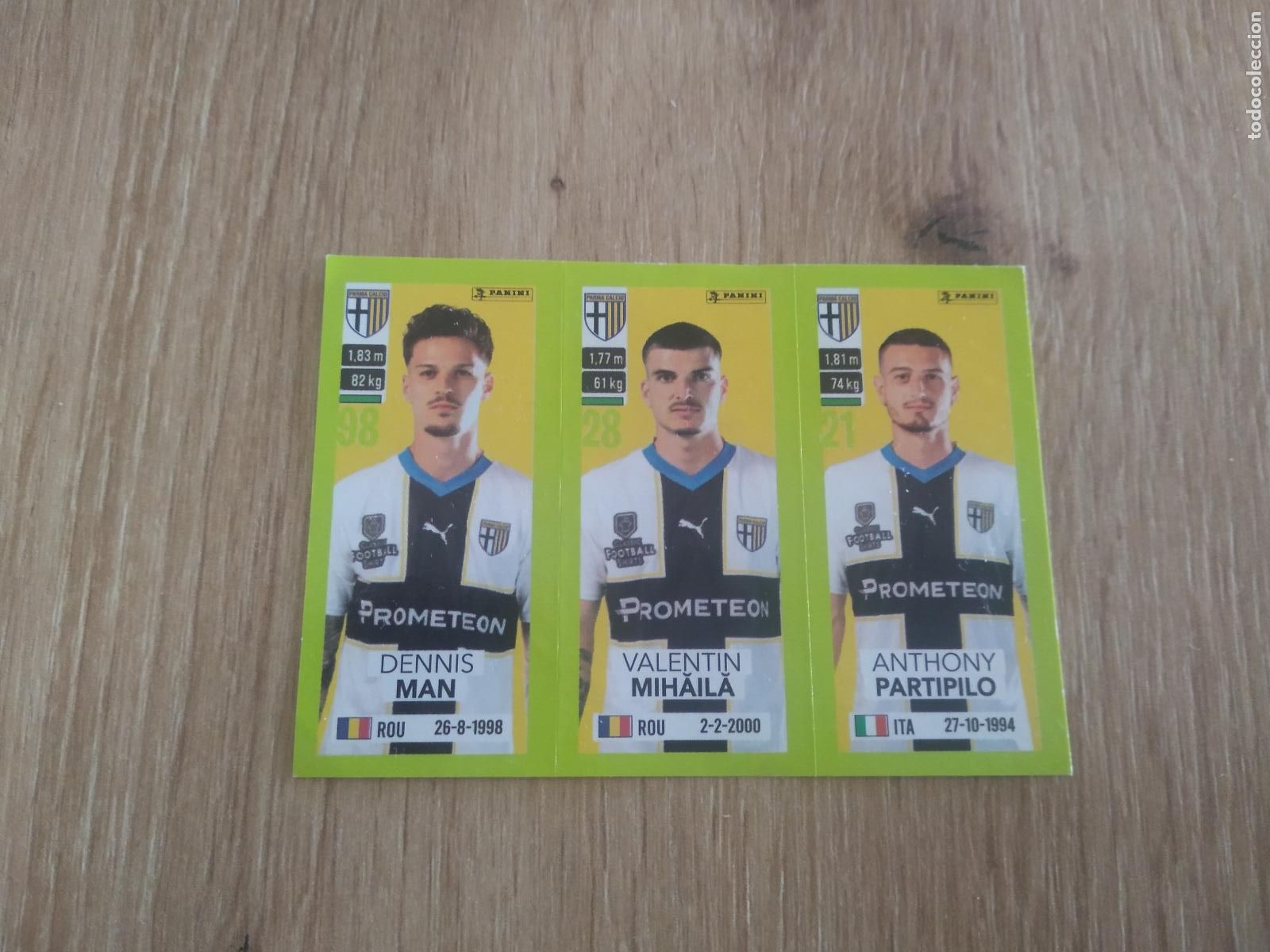 Cromos de f&uacute;tbol: 600 MAN MIHAILA PARTIPILO PARMA CROMO FUTBOL PANINI LIGA ITALIA 23-24 CALCIATORI 2023-2024