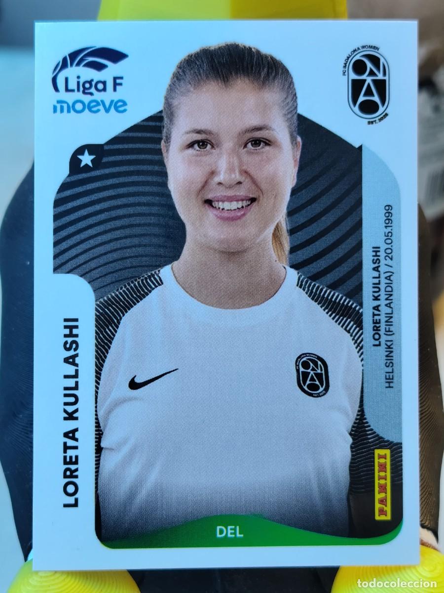 Cromos de f&uacute;tbol: Liga femenina 25/26 - Loreta Kullashi - N&deg; 80 - FC Badalona
