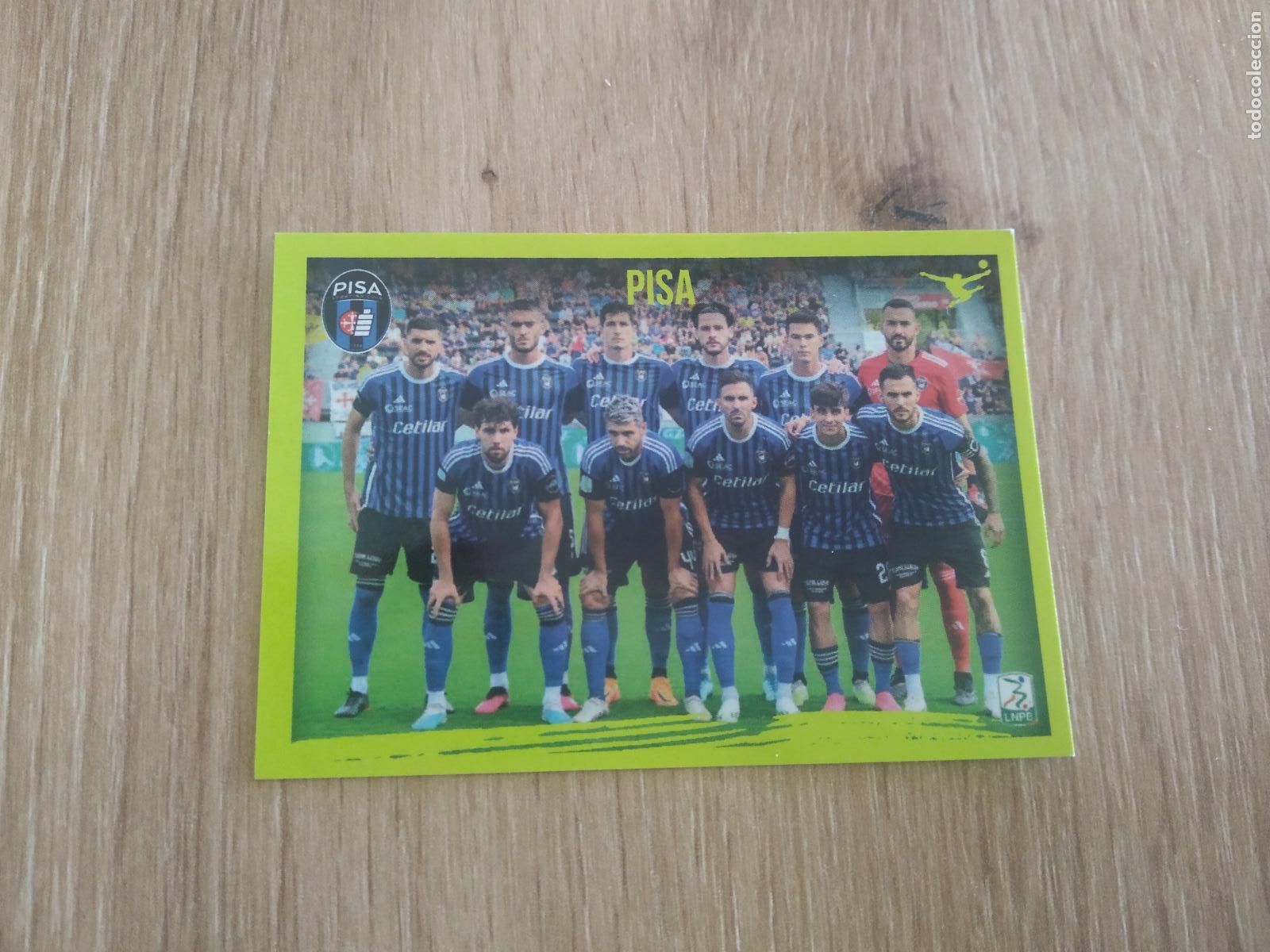 Cromos de f&uacute;tbol: 601 EQUIPO PLANTILLA PISA CROMO FUTBOL PANINI LIGA ITALIA 23-24 CALCIATORI 2023-2024