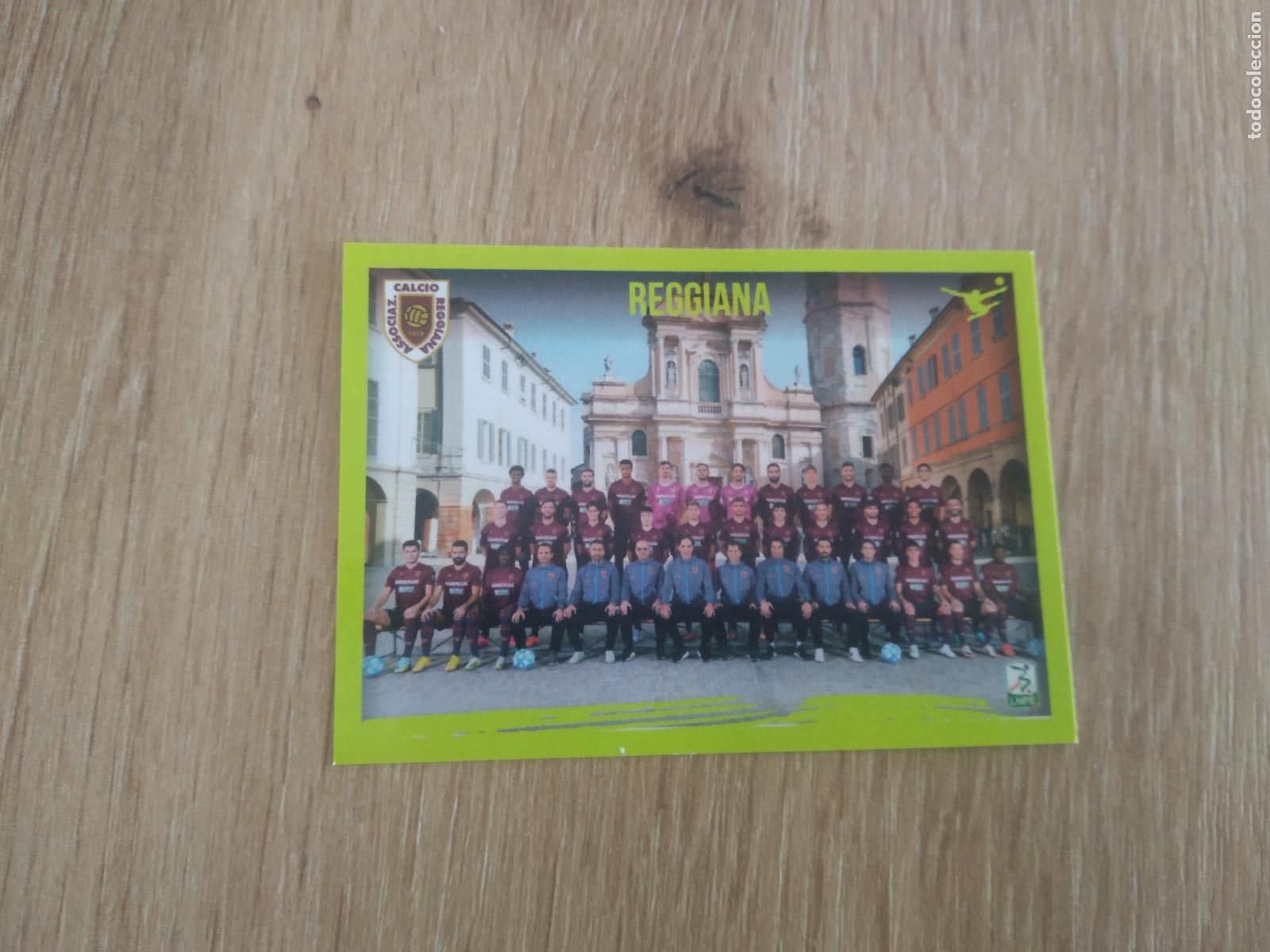 Cromos de f&uacute;tbol: 608 EQUIPO PLANTILLA REGGIANA CROMO FUTBOL PANINI LIGA ITALIA 23-24 CALCIATORI 2023-2024