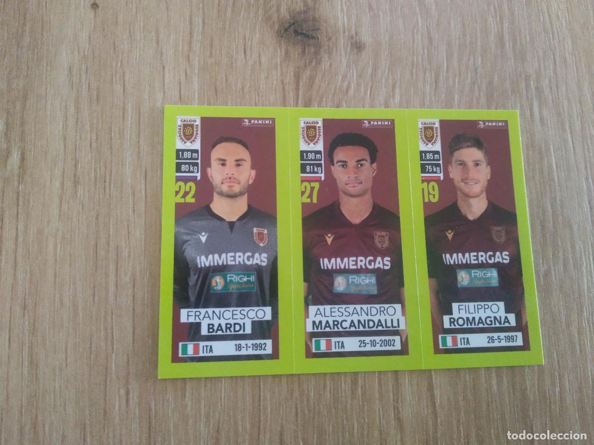 Cromos de f&uacute;tbol: 609 BARDI MARCANDALLI ROMAGNA CROMO FUTBOL PANINI LIGA ITALIA 23-24 CALCIATORI 2023-2024