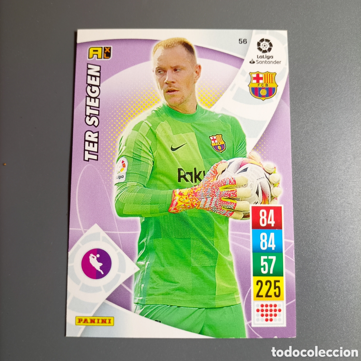Cromos de f&uacute;tbol: ADRENALYN. LIGA 2021-2022 (FC BARCELONA) №56 TER STEGEN