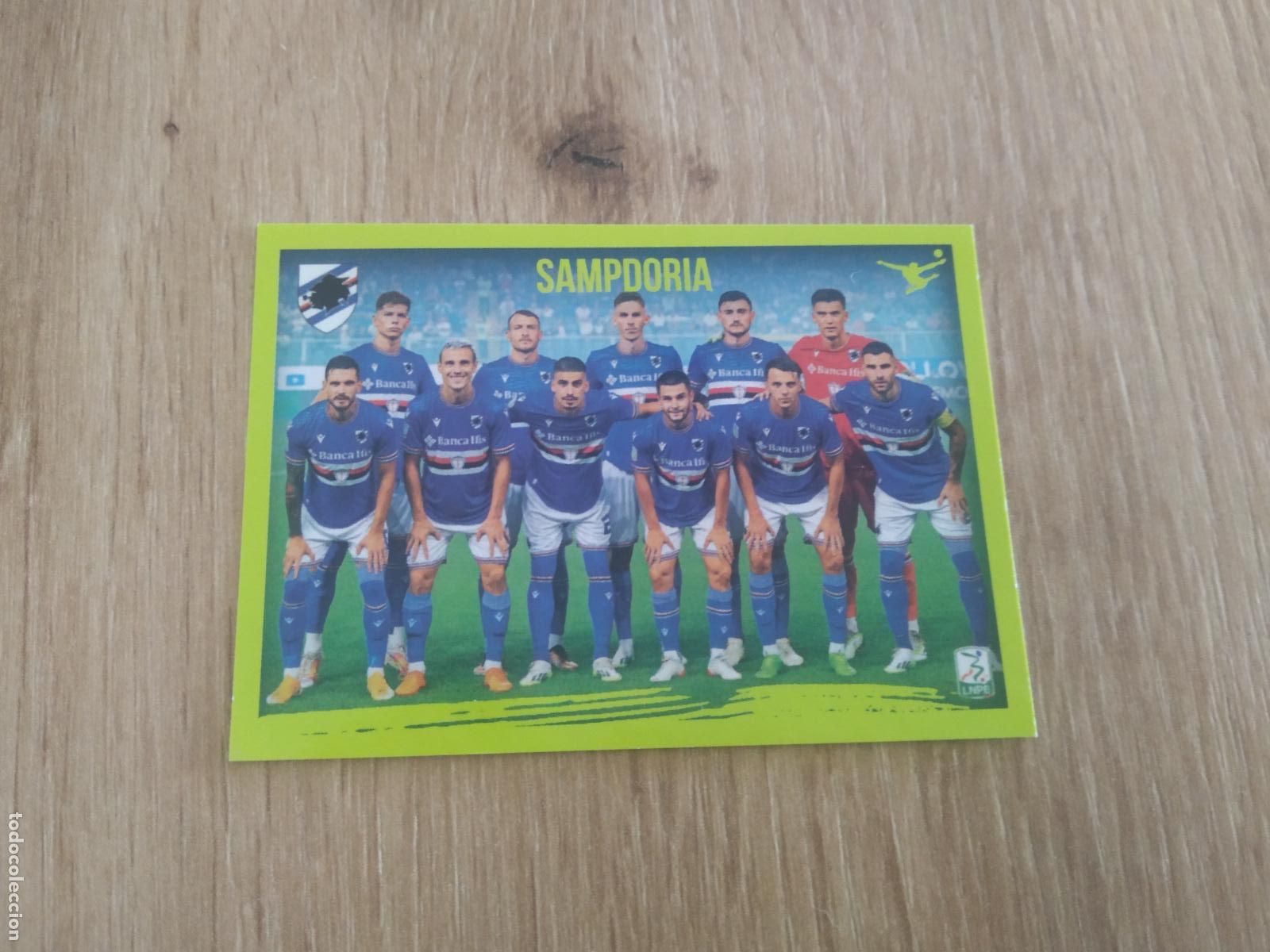 Cromos de f&uacute;tbol: 614 EQUIPO PLANTILLA SAMPDORIA CROMO FUTBOL PANINI LIGA ITALIA 23-24 CALCIATORI 2023-2024