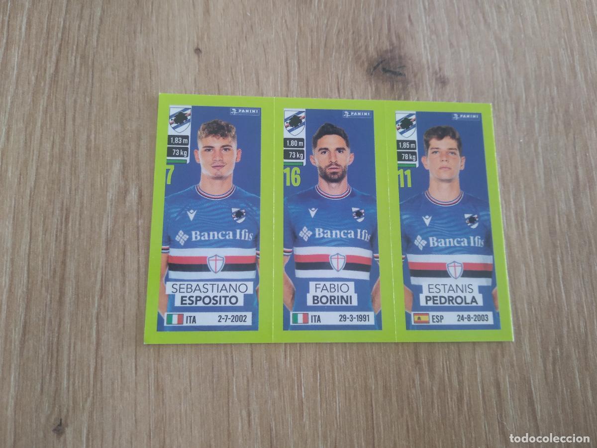 Cromos de f&uacute;tbol: 619 ESPOSITO BORINI ESTANIS PEDROLA CROMO FUTBOL PANINI LIGA ITALIA 23-24 CALCIATORI 2023-2024