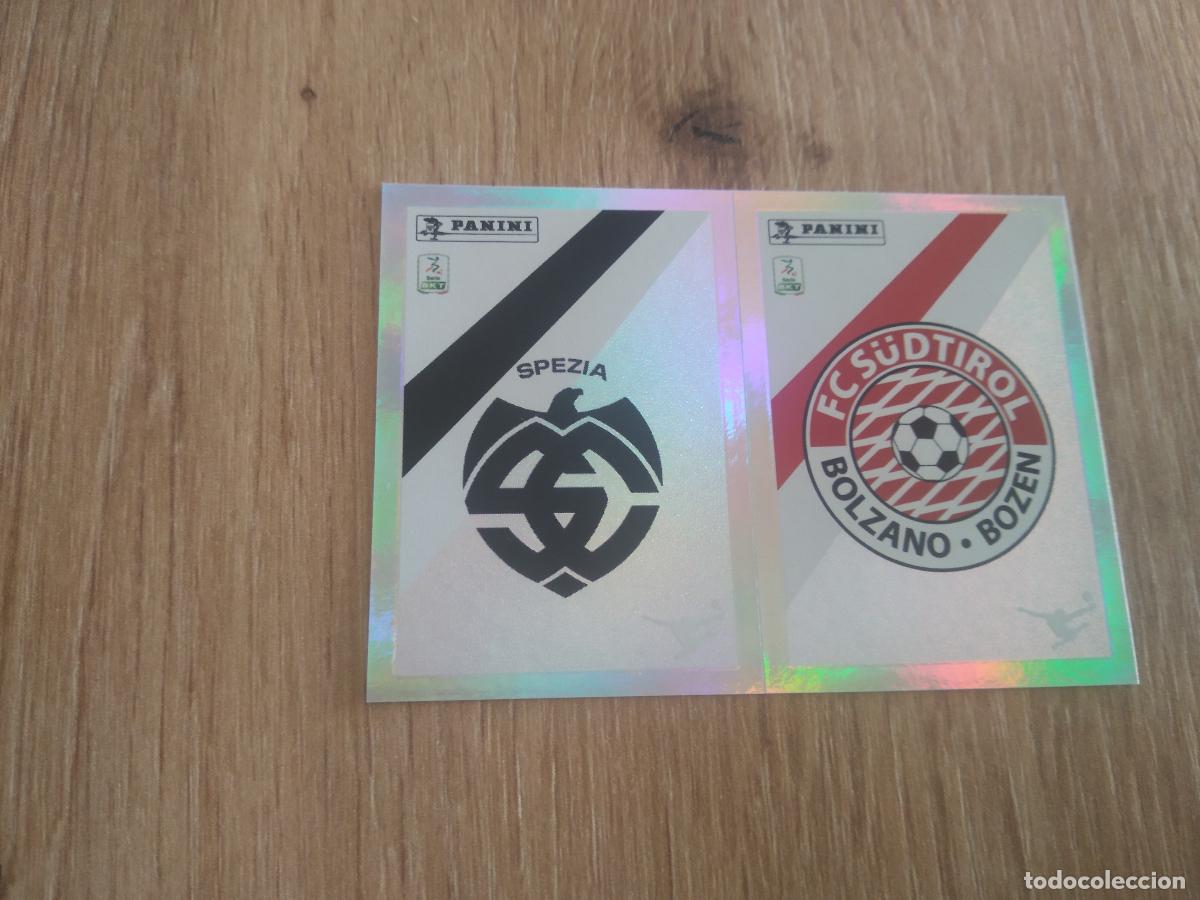 Cromos de f&uacute;tbol: 620 ESCUDO SPEZIA SUDTIROL CROMO FUTBOL PANINI LIGA ITALIA 23-24 CALCIATORI 2023-2024