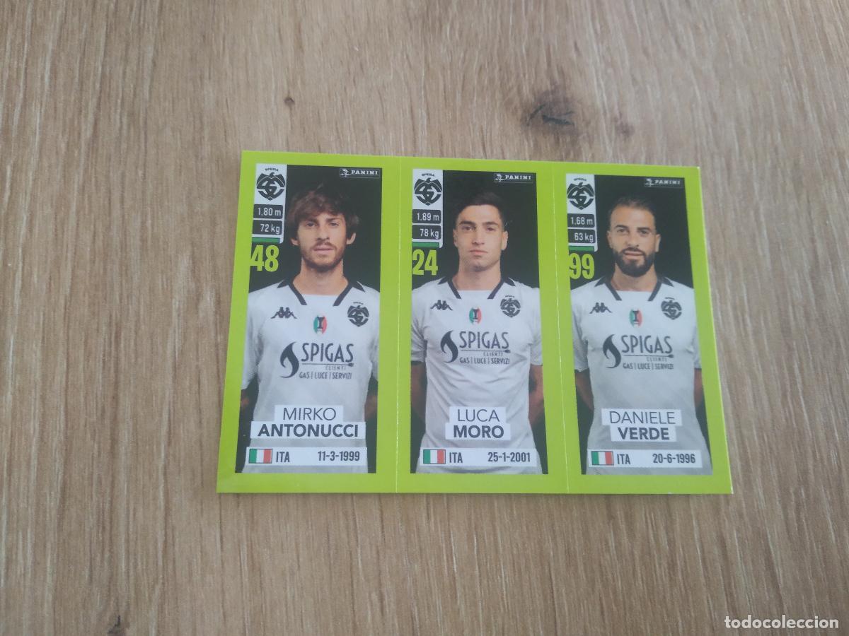 Cromos de f&uacute;tbol: 626 ANTONUCCI MORO DANIELE VERDE SPEZIA CROMO FUTBOL PANINI LIGA ITALIA 23-24 CALCIATORI 2023-2024