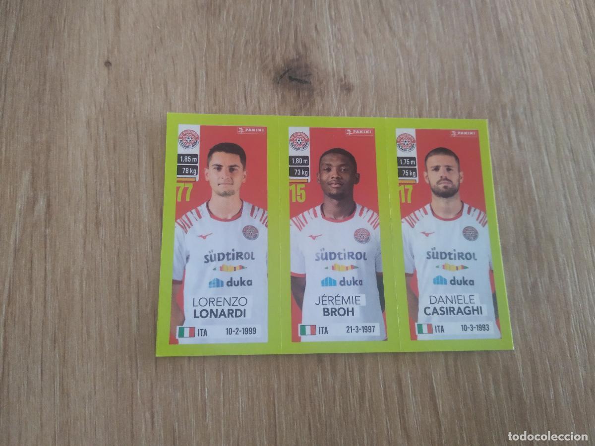 Cromos de f&uacute;tbol: 630 LONARDI BROH CASIRAGHI SUDTIROL CROMO FUTBOL PANINI LIGA ITALIA 23-24 CALCIATORI 2023-2024