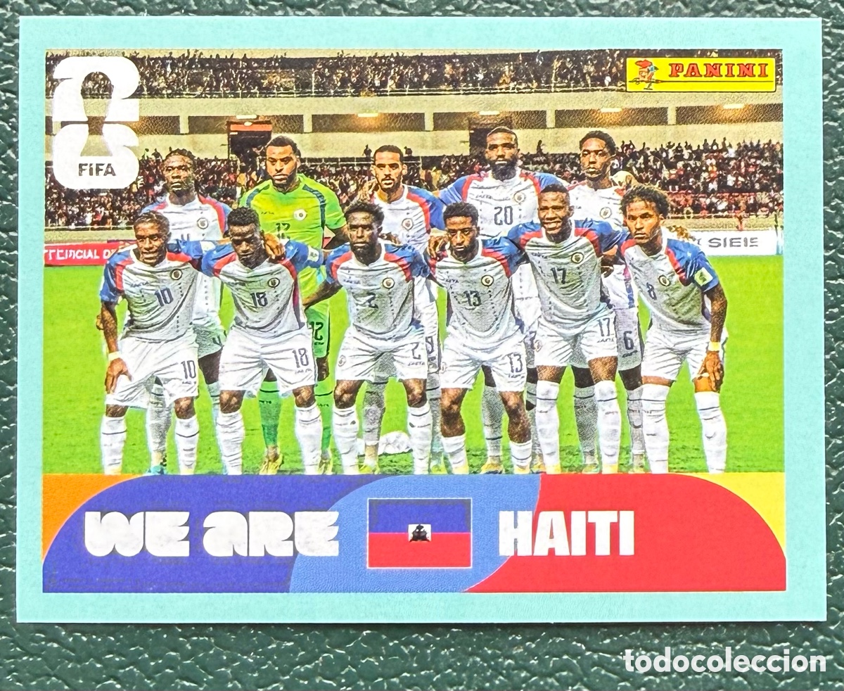 Fu&szlig;ball-Sticker: HAI 13 ALINEACION HAITI CROMOS ALBUM FIFA WORLD CUP MUNDIAL 2026 PANINI