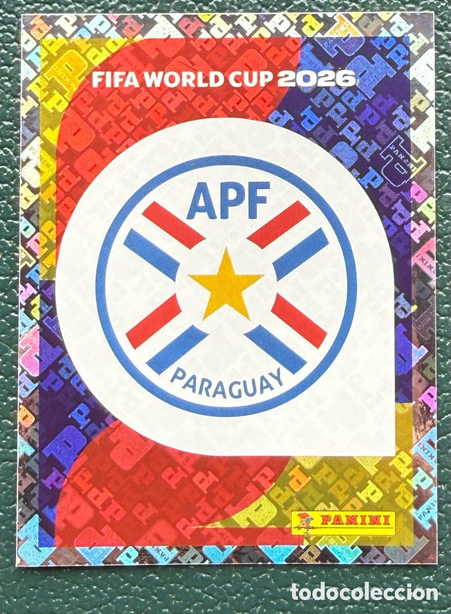 Cromos de Futebol: PAR 1 ESCUDO PARAGUAY CROMOS ALBUM FIFA WORLD CUP MUNDIAL 2026 PANINI