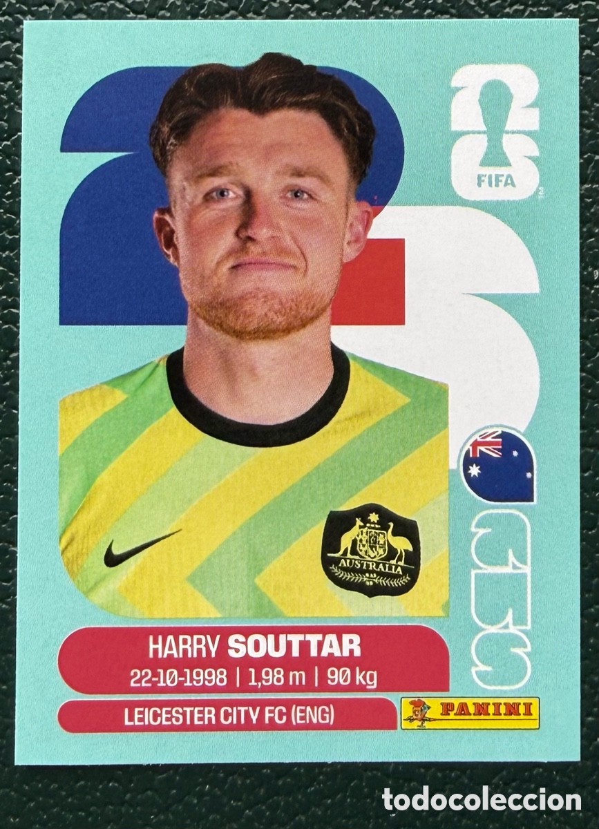 Cromos de Futebol: AUS 4 HARRY SOUTTAR AUSTRALIA CROMOS ALBUM FIFA WORLD CUP MUNDIAL 2026 PANINI